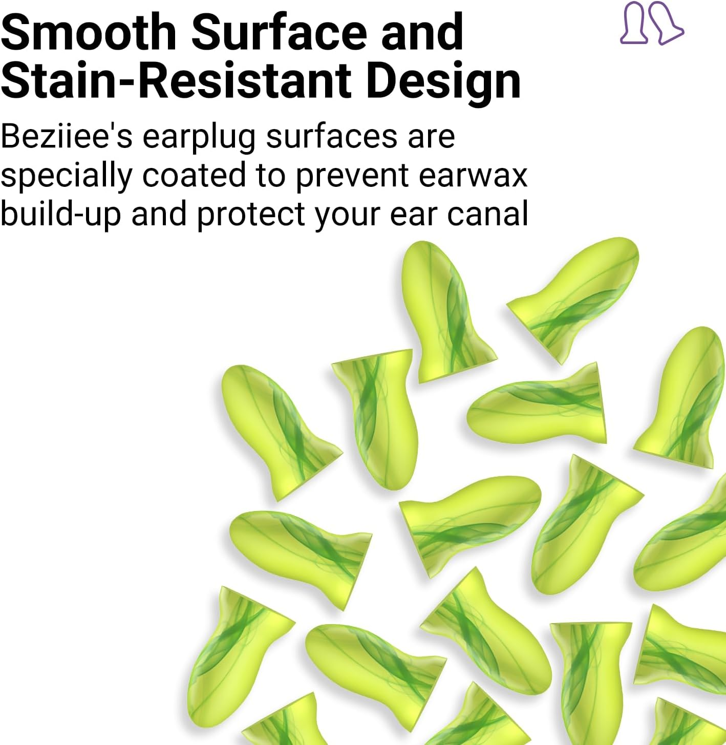 Ear Plugs for Sleep: 2025 Neurofusion&trade; Design for Side Sleepers,Anxiety Relief & Noise Sensitivity- 36Db Silence Burst Tech For8-Second Sleep&trade; image number 2