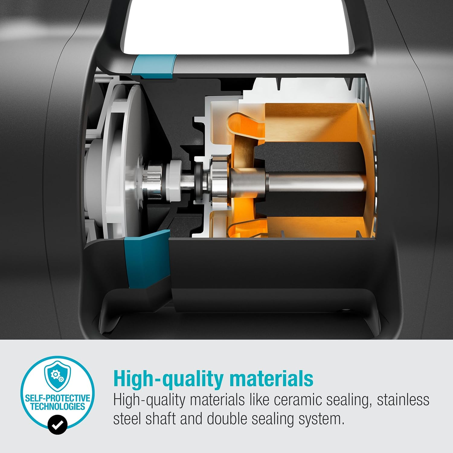 Gardena Garden Pump 4200 Silent (4200 Litres per Hour) image number 2