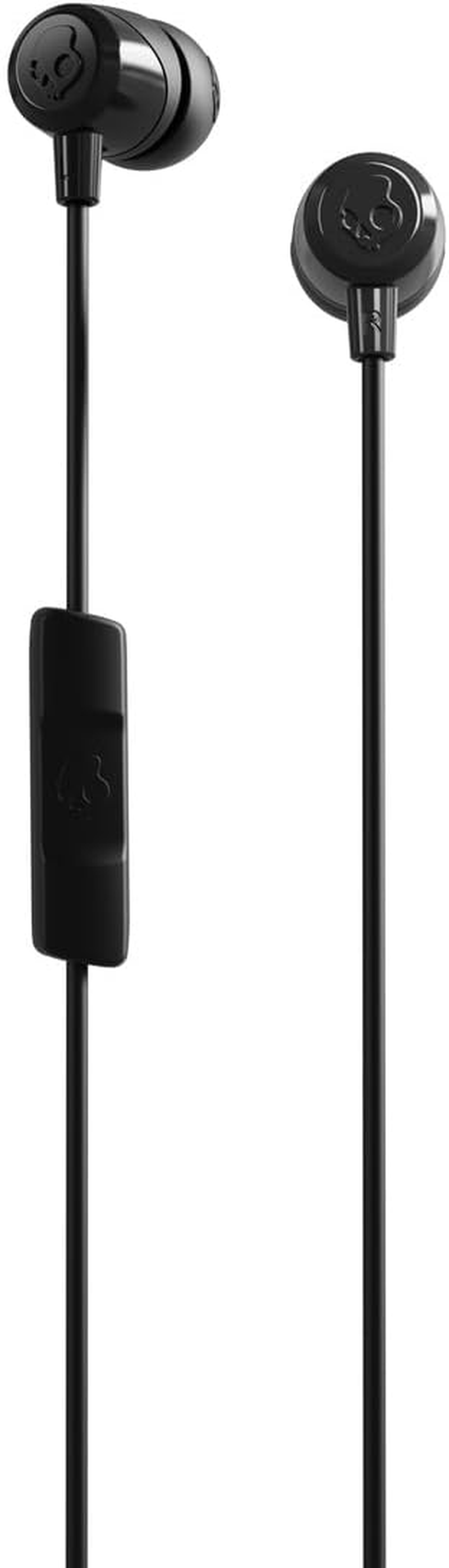 Skullcandy Jib USB-C Wired Earbuds with Noise Isolating Fit, Built-In Microphone Call and Track Control for Iphone Android, Ear Gels for Custom Fit - True Black - Bone image number 5