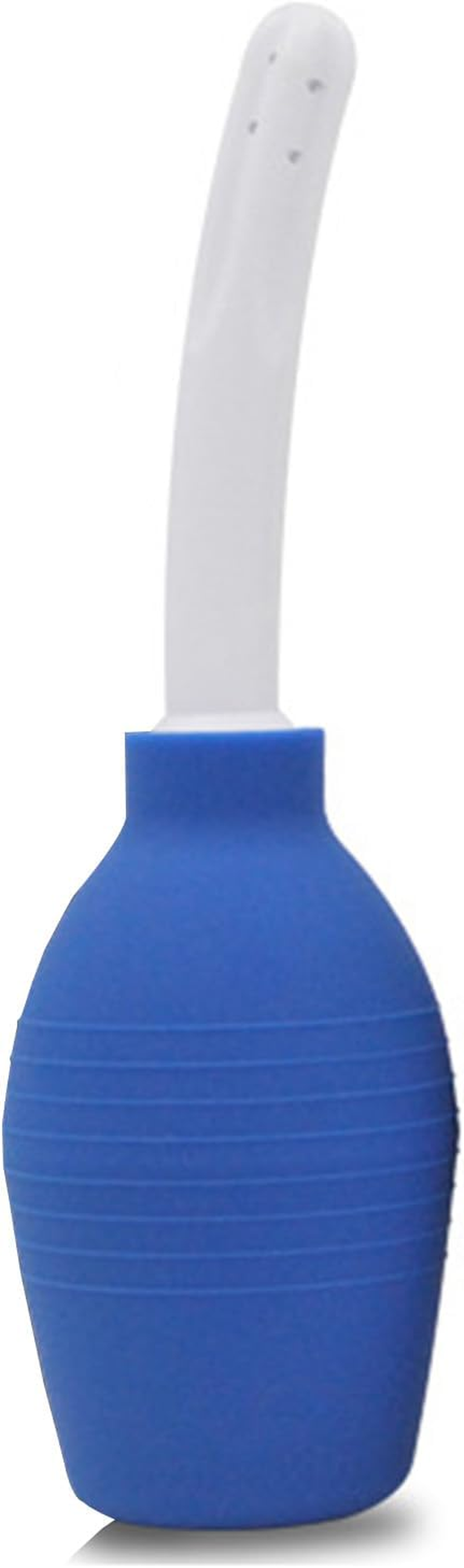 Douche Enema Bulb Vaginal Douche Enema Cleaner for Women&rsquo;S or Man&rsquo;S Health -For Water or Coffee Colon Cleansing, Detox and Constipation (Blue, 10.4 Ounce) image number 3