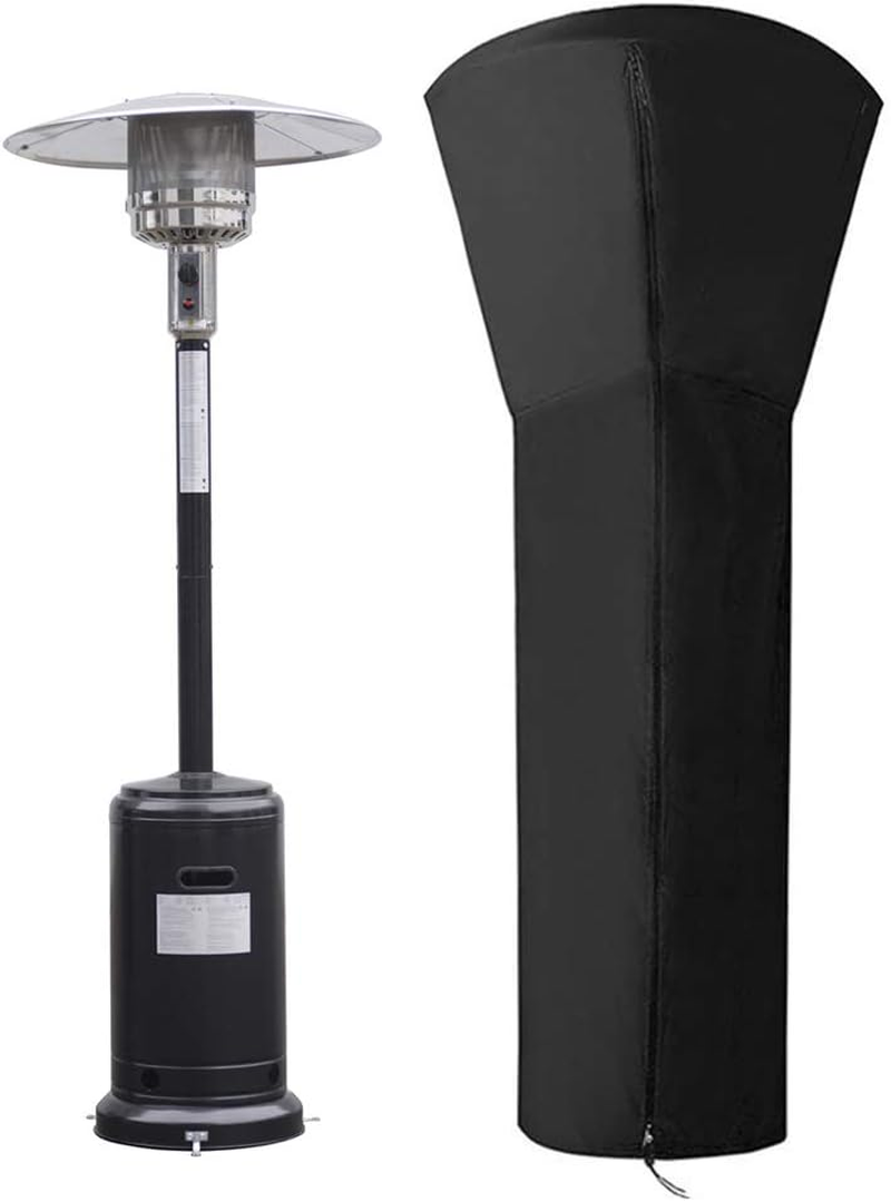 HSHGZSR Gas Heater Cover Waterproof Heater Protector with Zipper Oxford Cloth Furniture Protector Sunlight Resistant Dustproof Snowproof Patio Heater Cover for Yard Outdoor Patio Garden image number 3