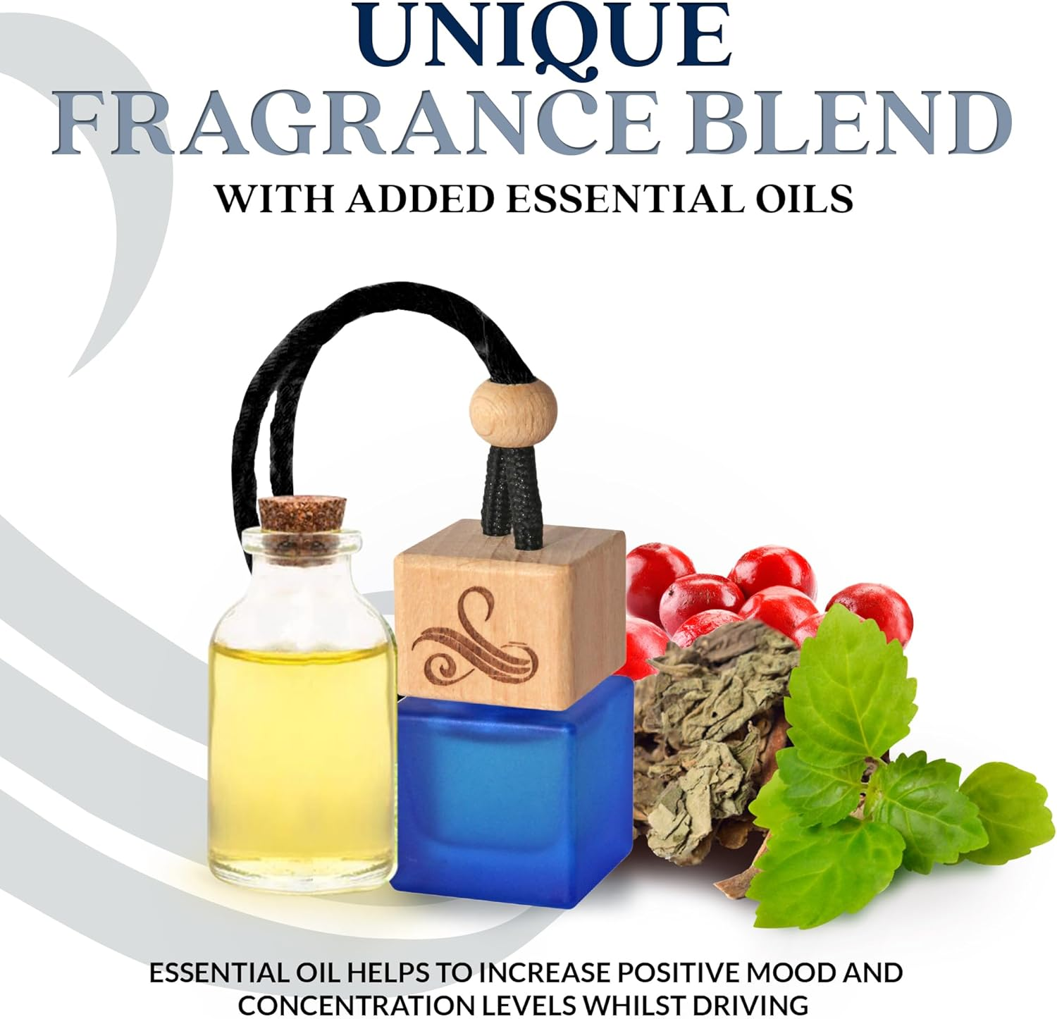 Savage Car Air Freshener for Men with Vent Clip | Car Scents Air Freshener with Sauvage Fragrance | Strong Car Perfume Air Freshener | Odour Eliminating Car Air Fresheners by Perfa, Blue image number 6