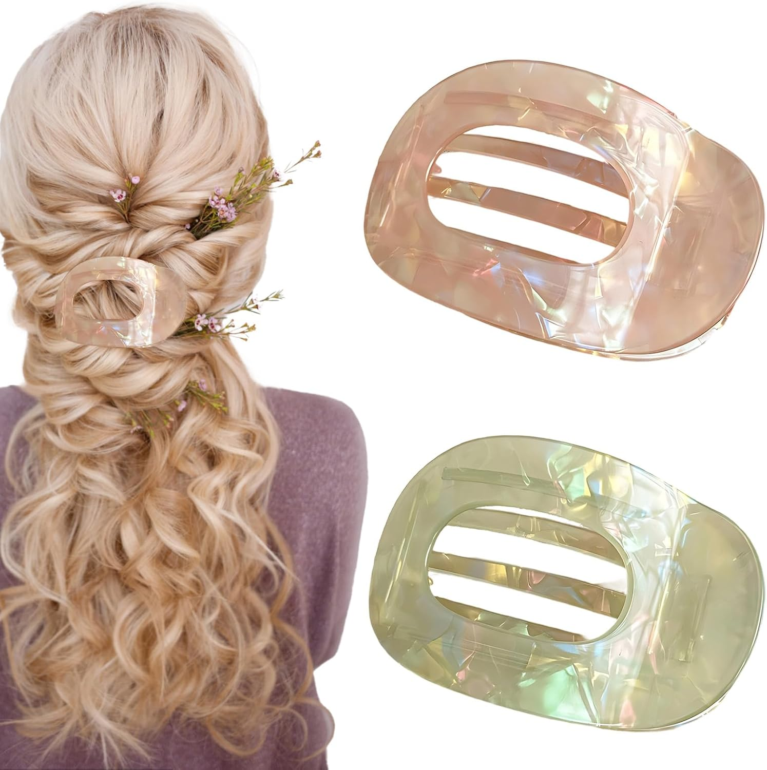 Flat Hair Clips image number 4