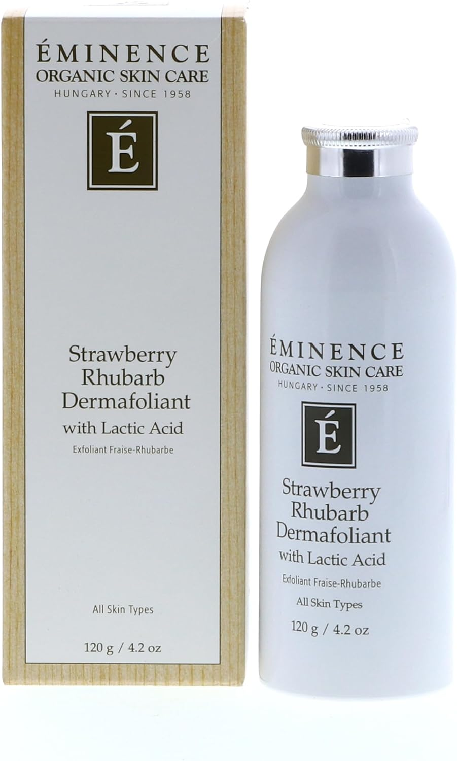 Eminence Organic Skincare Strawberry Rhubarb Dermafoliant, 4.2 Ounce image number 2