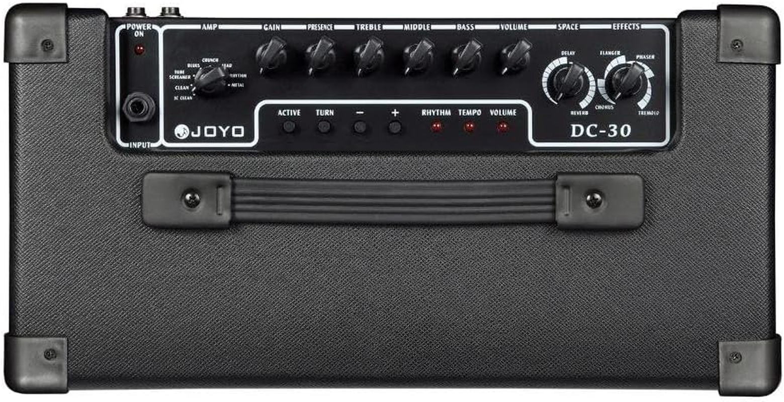 JOYO DC-30 30W Digital Guitar Amplifier - 8 Amp Tones + Drum Machine + 6 FX image number 3