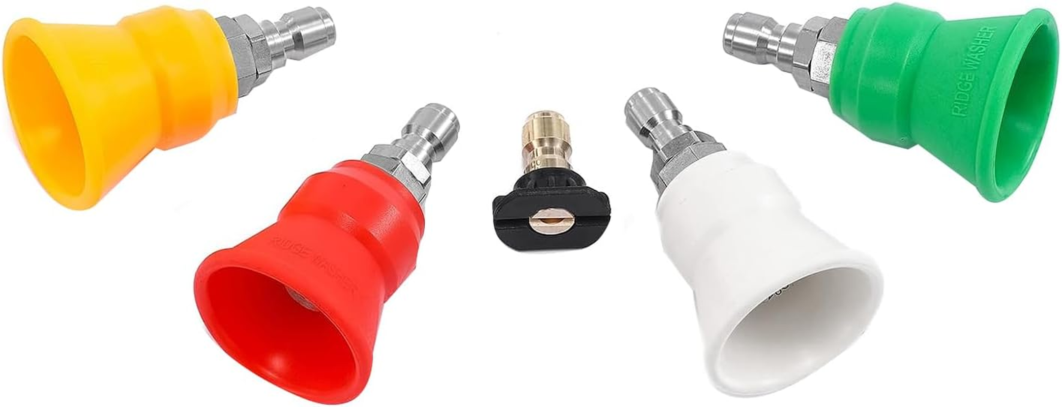 Pressure Washer Nozzle Guard, Power Washer Nozzle Tips with 1/4Inch Quick Connect as Shown Orifice 3.0