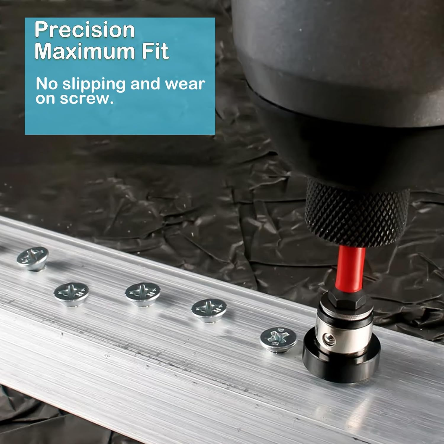 YUENTOEN Magnetic Positioning Screwdriver Bit, Hex Shank Positioning Bit for Plasterboard Screw image number 3