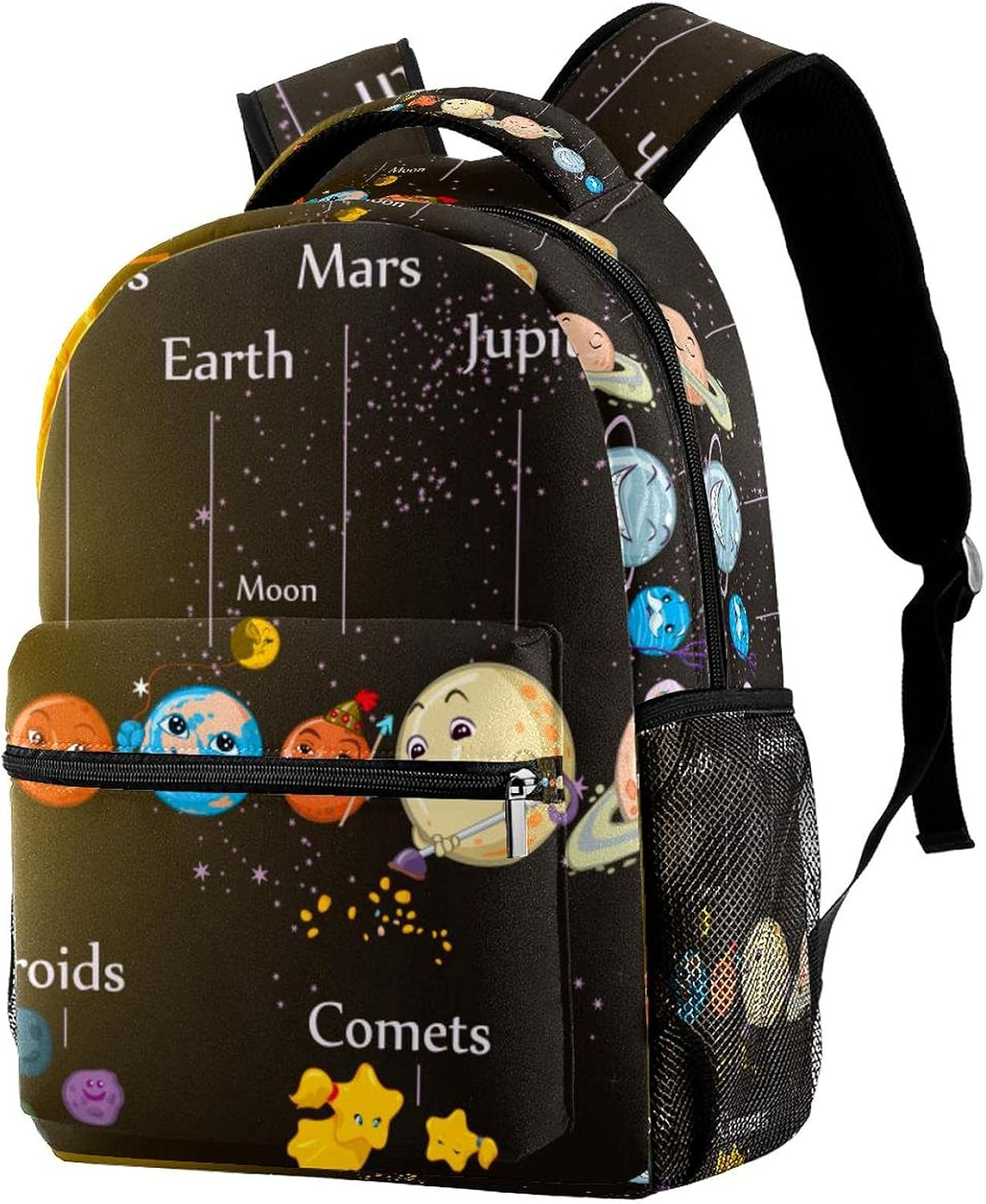 Children'S Solar System Backpack Students Shoulder Bags Travel Bag College School Tote Backpacks