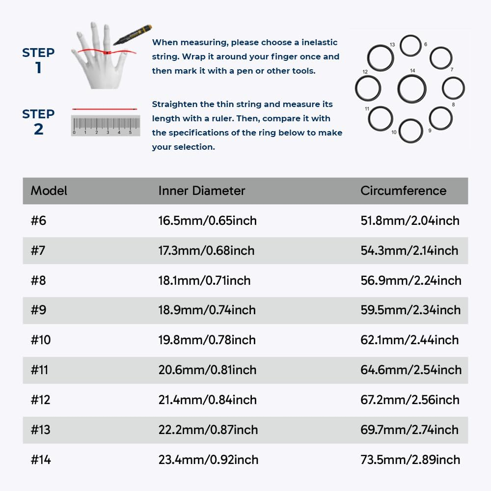 Smart Health Ring for Women Men Fitness Tracker with Step Counting, IP78 Waterproof for Iphone and Android image number 1