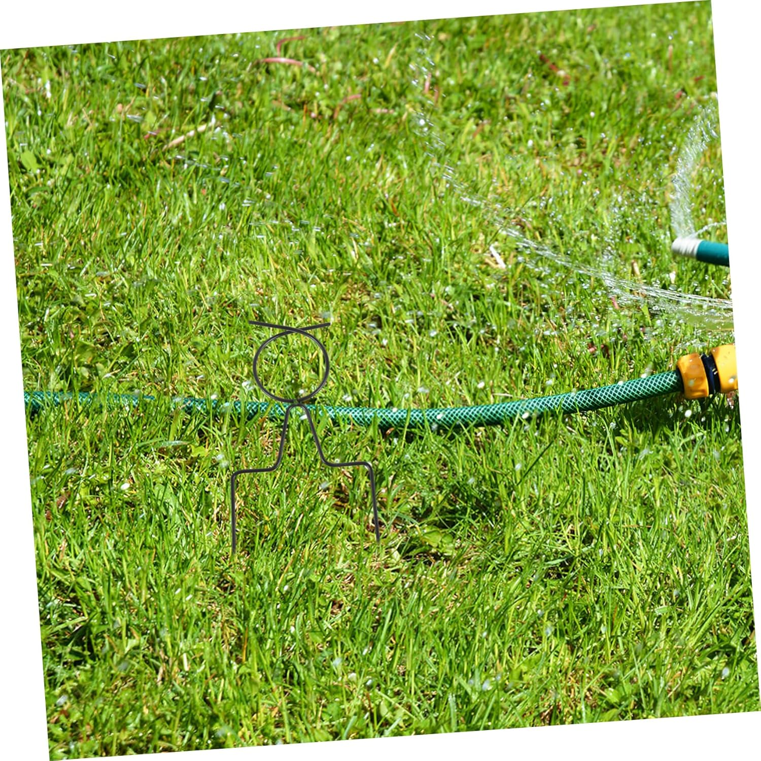 WHAMVOX 5Pcs Water Hose Guide Stake Lawn Garden Hose Holders Guide Spike in Gardening Supplies image number 6