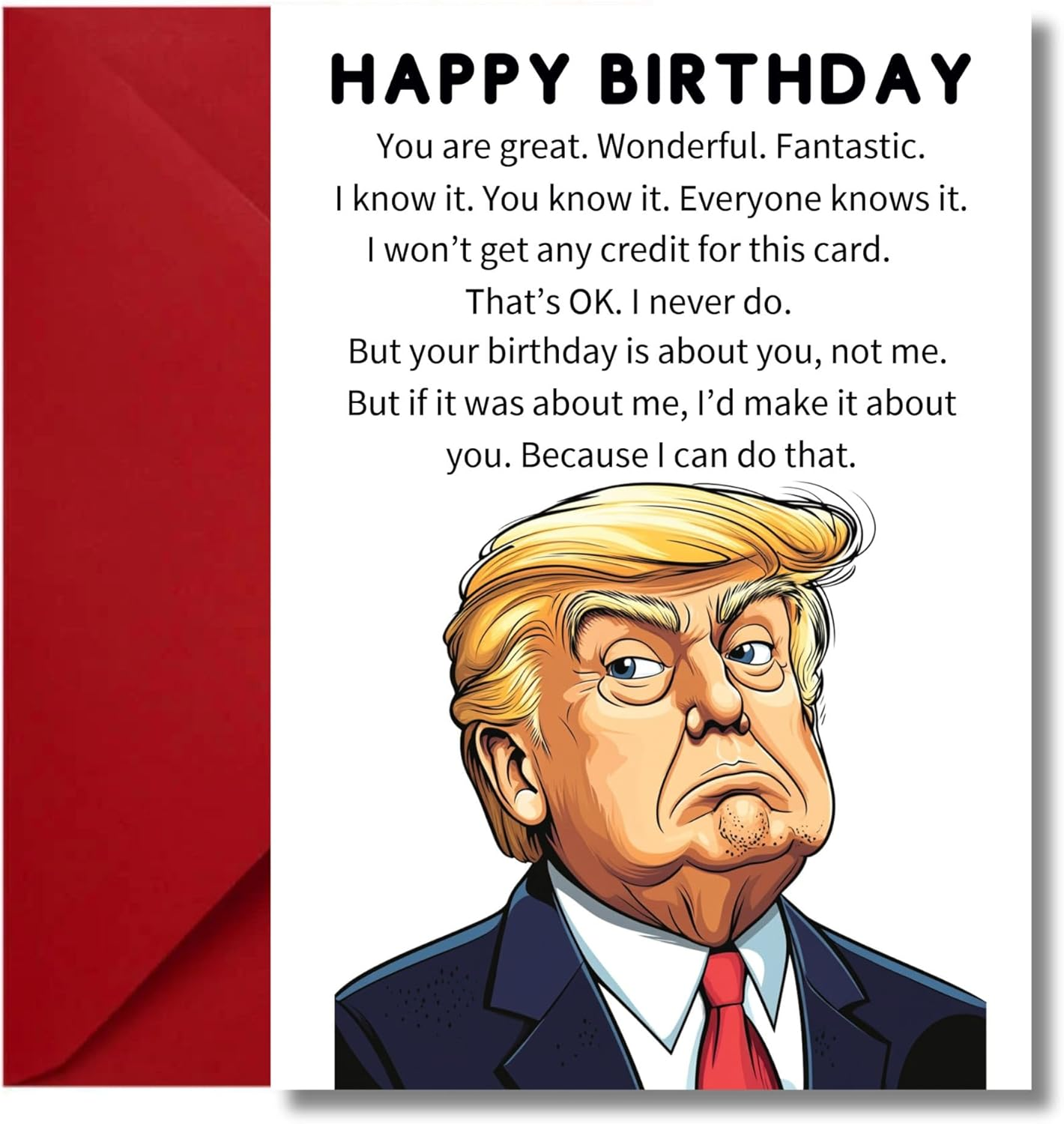 Limalima Funny Birthday Card for Men & Women Perfect for Dad Brother Mate image number 2