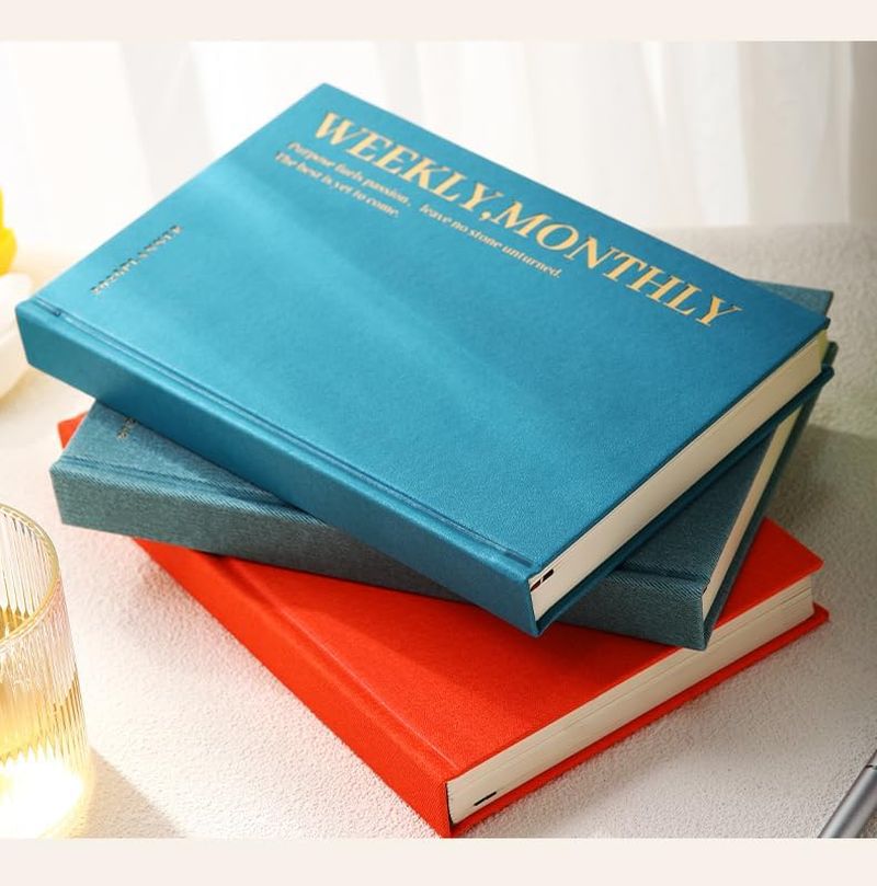 2026 Diary Journal Notebook Planner Weekly Planner Memo A5 Monthly Scheduler Daily Planner Paper for Home Office School Diary Travel Gift Birthday (Blue)