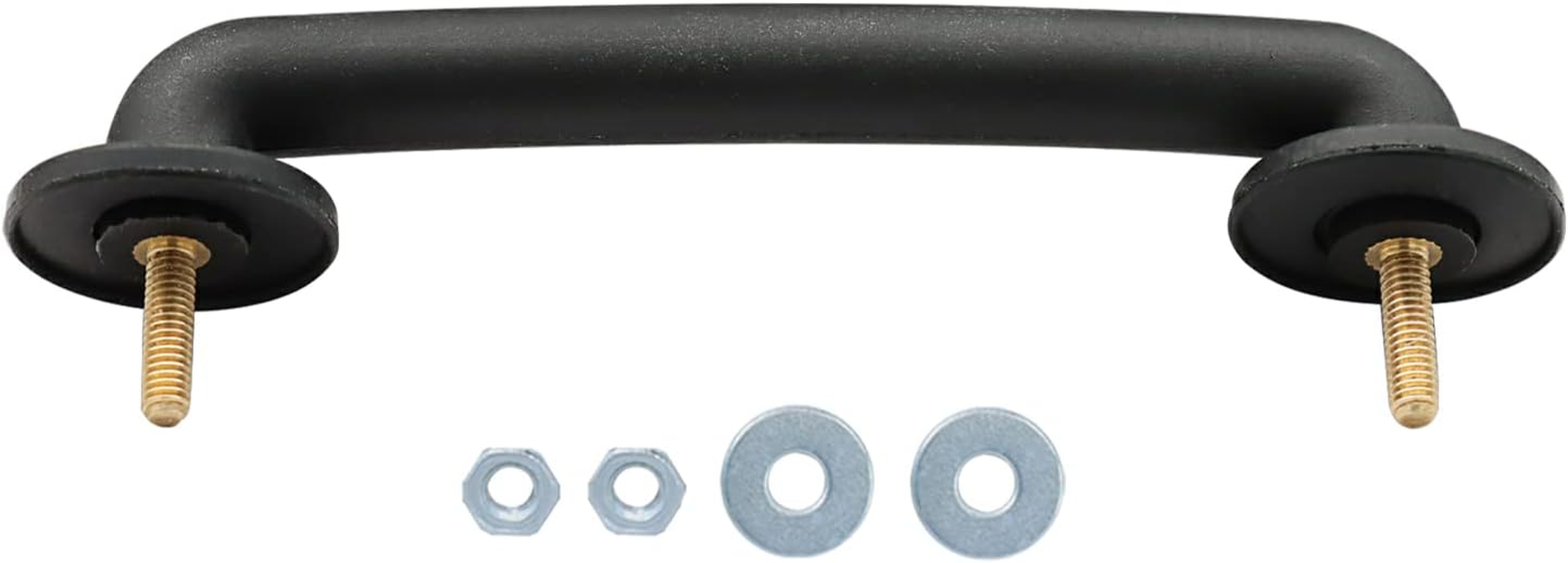 Front Windshield Hold down Bracket Strap Hood Footman Loop Replace 55176422 Hood Accessories Compatible with 1997-2006 Jeep Wrangler TJ 2007-2018 Jeep Wrangler JK Strap Hood Loop Bracket Hood Handle image number 2