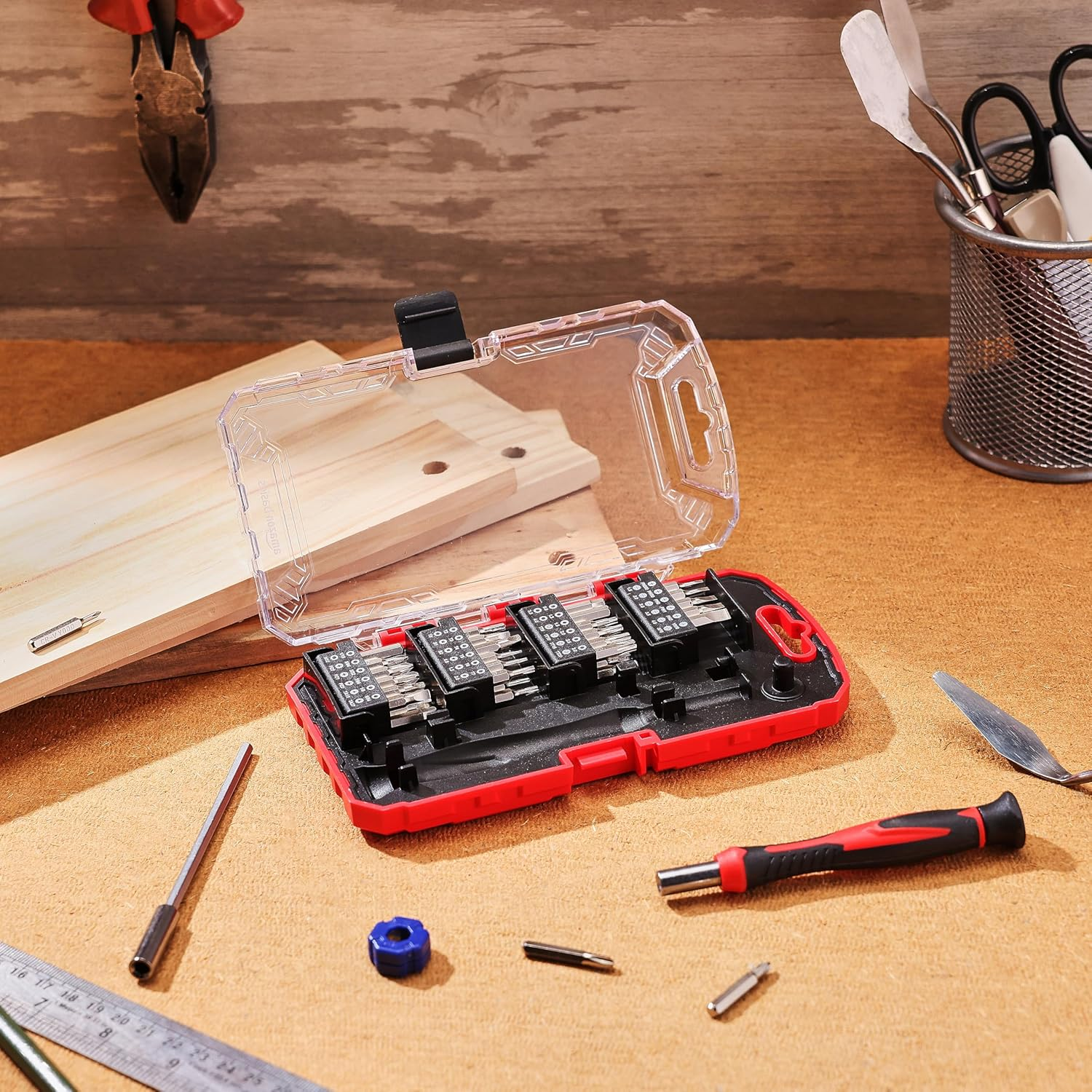 Amazon Basics 51-Piece Precision Screwdriver Bit Set image number 4