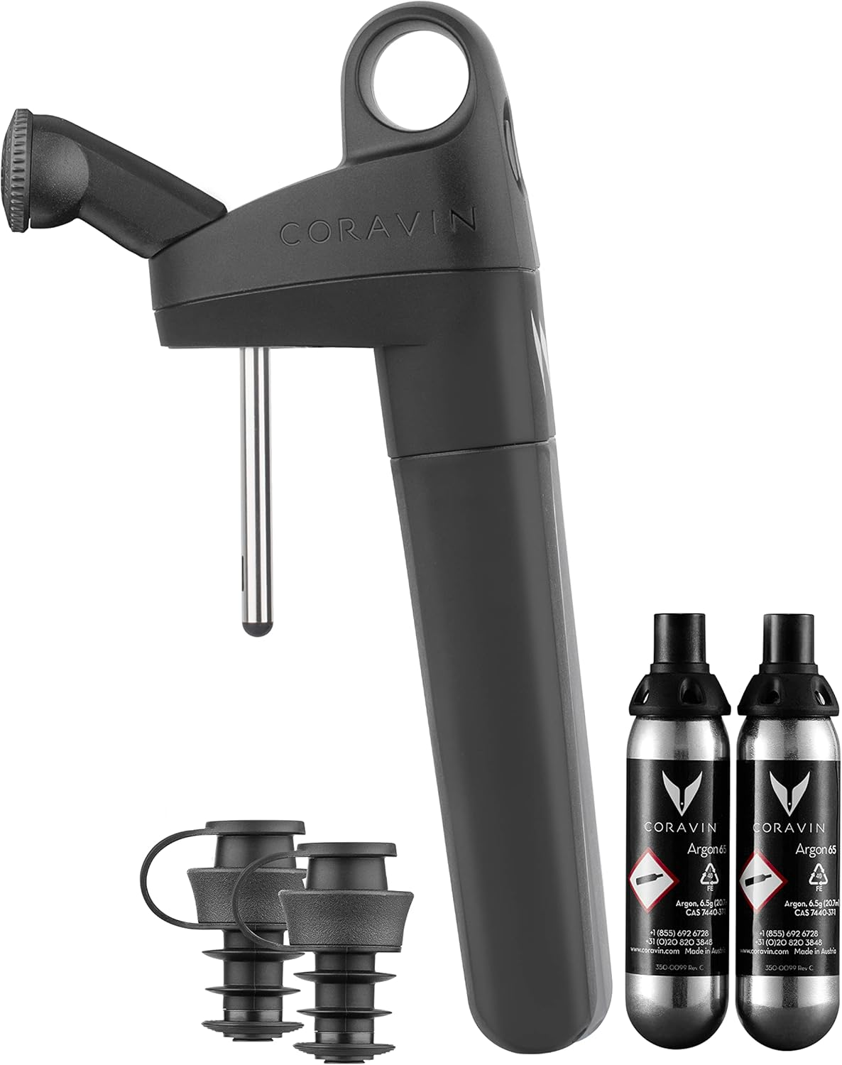 Coravin Pivot+ Wine Preservation System, Black