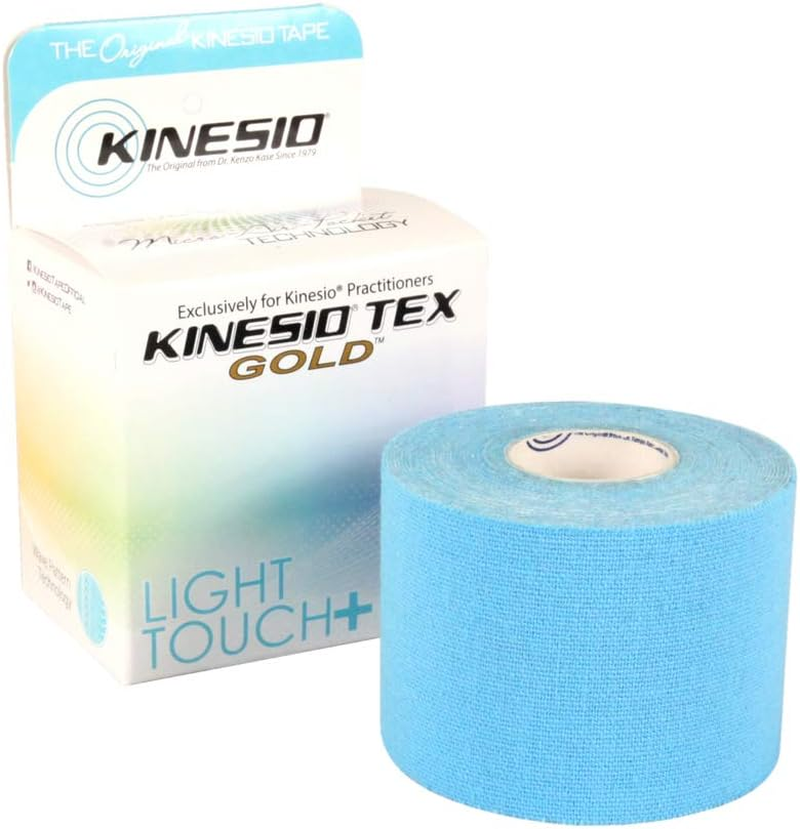 Kinesio Tex Gold Light Touch Kinesiology Tape: 2 In. X 16.5 Ft. (Pastel Blue)