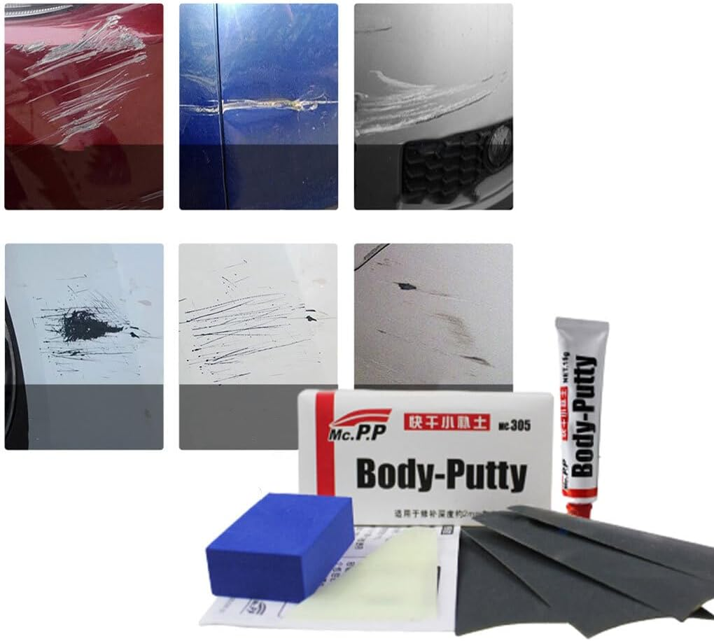 IOIUSKKU Efficient Car Paint Repair Paint Kits for Seamless Scratch Repair Easy to Plastic Car Body Putty Scratch Filler Kit image number 5
