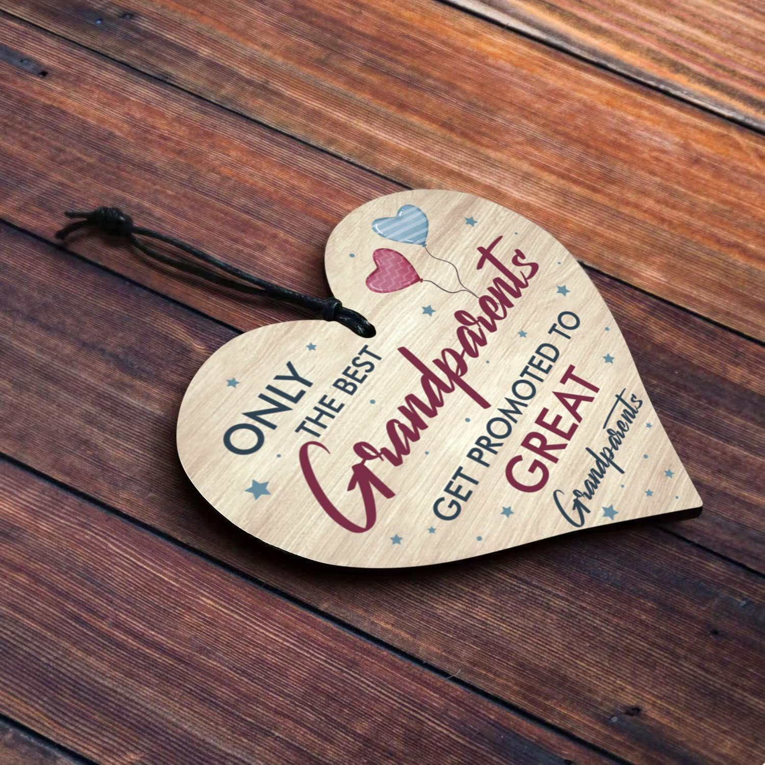 Great Grandparents Baby Announcement - Best Grandparents Get Promoted to Great Grandparents - Great Grandparents Wood Sign image number 2