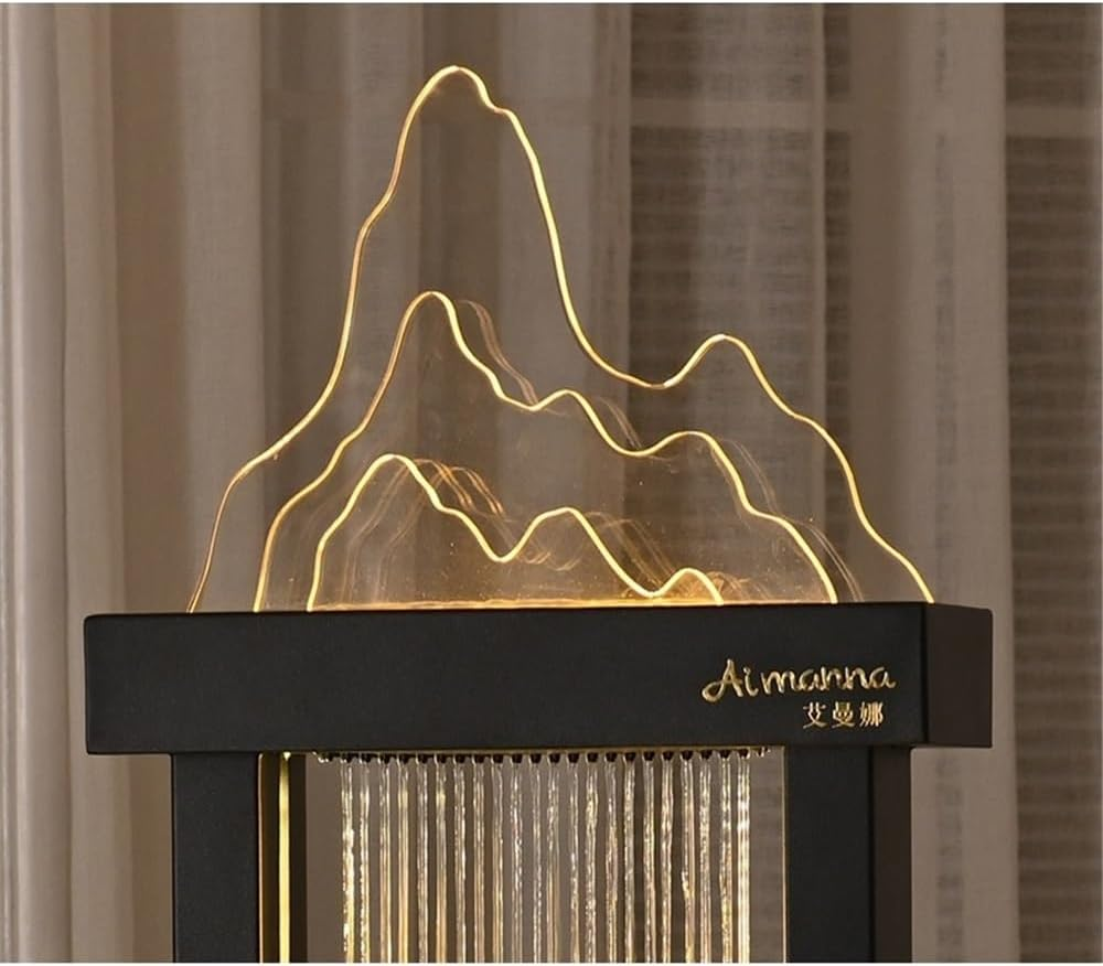 Outdoor Fountain Flowing Water Ornaments, Modern Simplicity, Attracting Wealth, Circulating, Living Room, Fountain Decoration, Housewarming, Gift Giving image number 2