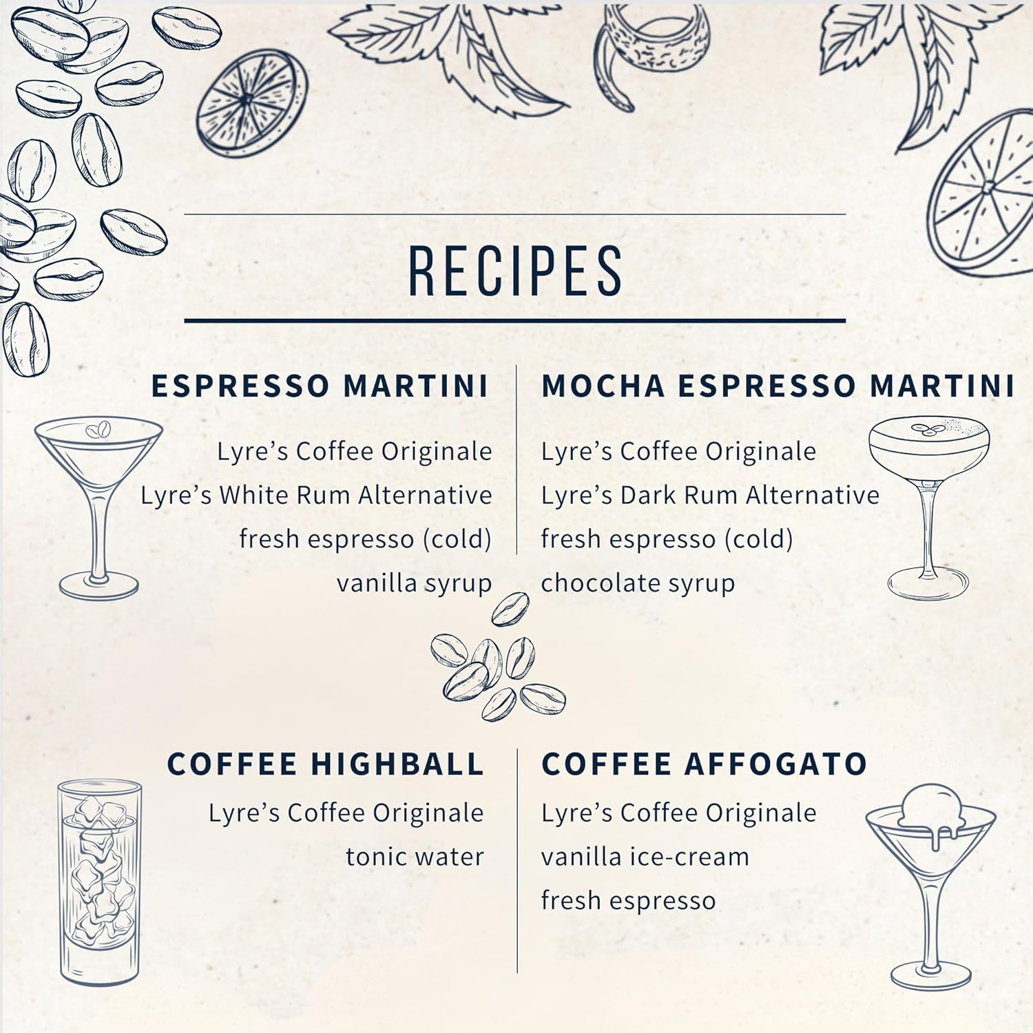 Lyre'S Coffee Originale Non-Alcoholic Spirit - Coffee 'Liqueur' Style | Award Winning | 700Ml image number 3