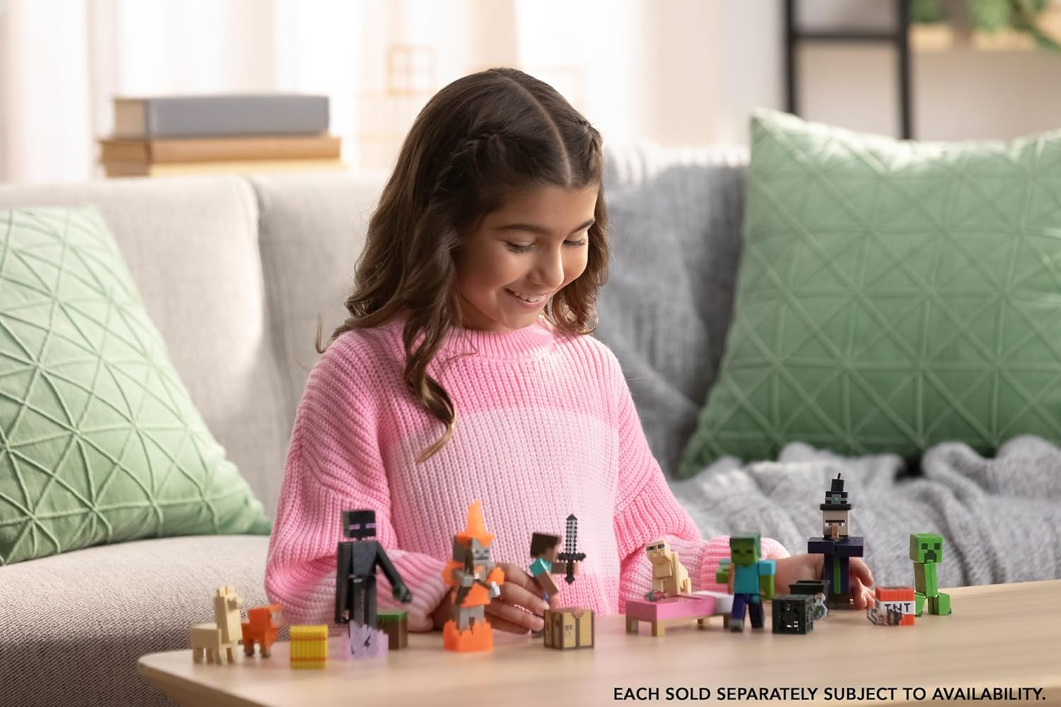 Minecraft - Biome Builds - 8Cm - Creeper (JCN29) /Figures /Minecraft/Creeper image number 4