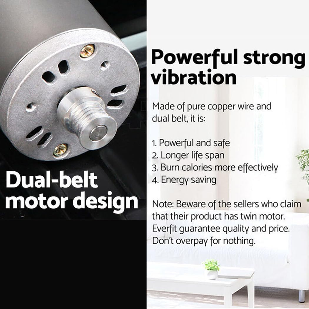 PORIYA Vibration Machine,180Kg Capacity,99 Speed Levels,Remote Control Full Body Fitness Vibrating Plate,Exercise Platform with Resistance Bands for Home Workout,Ideal for All Ages - Black image number 5