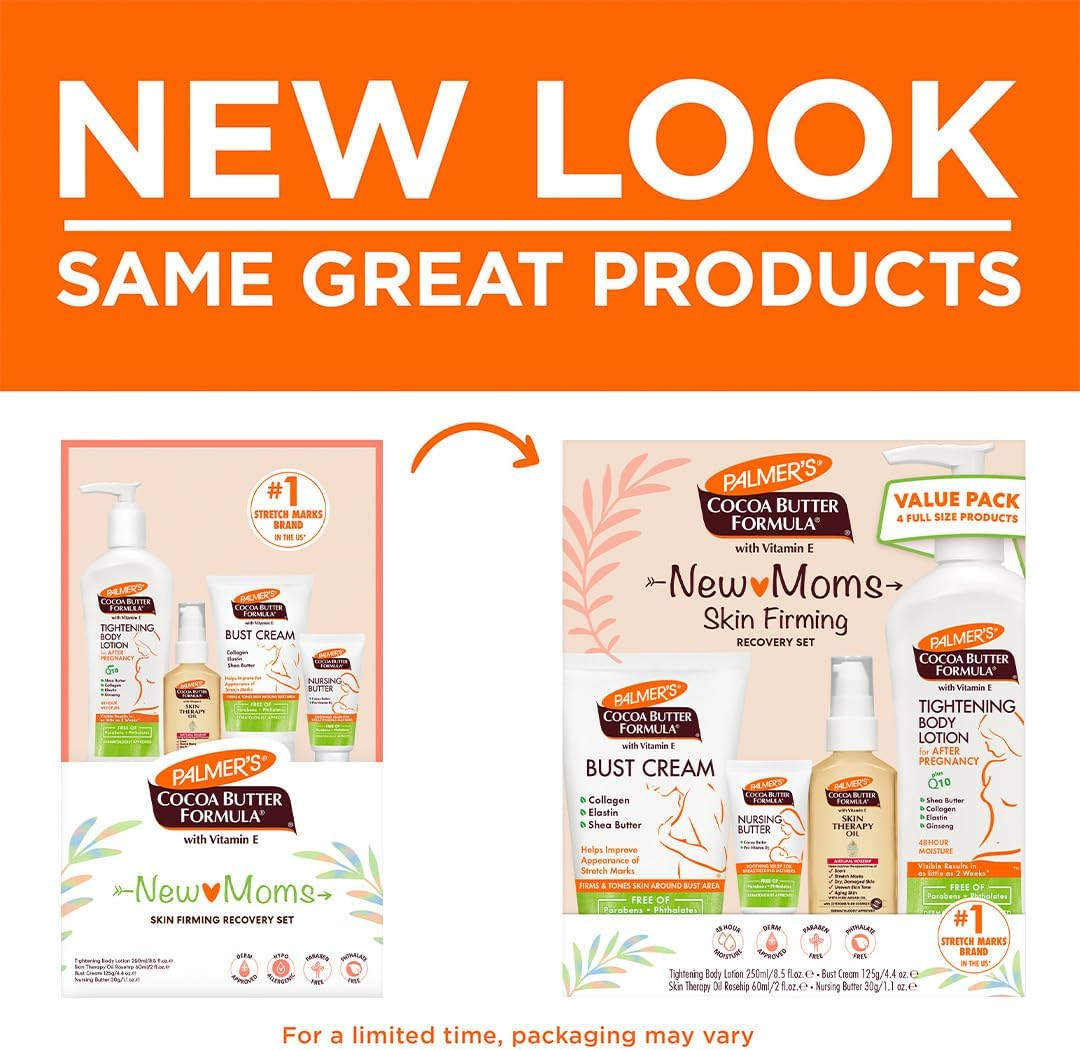 PALMER'S Cocoa Butter Formula New Moms Skin Recovery Set image number 1