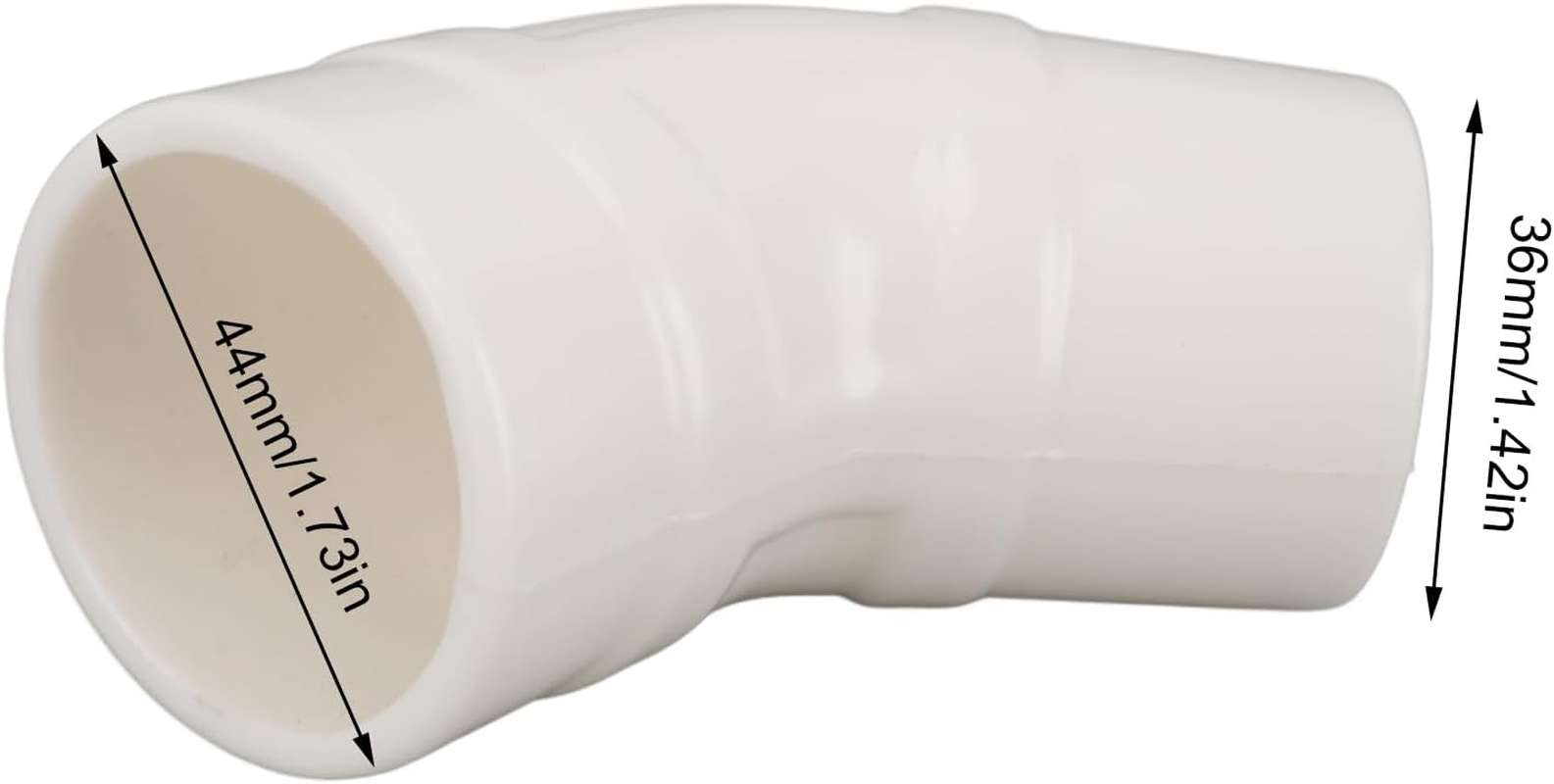 TOPINCN 4 PCS Pool Cleaner Elbows 45 Degree, Pool Vacuum Pipe Connector, Silicone Replacement Parts W70244 for Zodiac Baracudas G2 G3 G4, Maintenance Accessory Kit image number 6