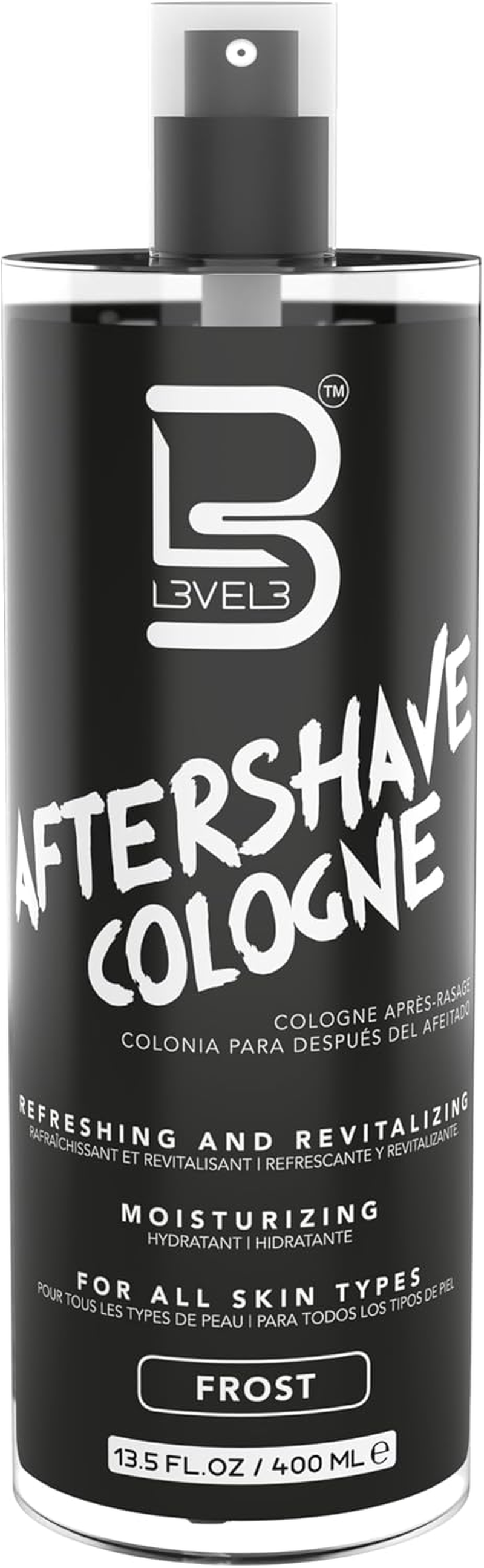 L3VEL3 Aftershave Cologne 400 Ml, Frost image number 1