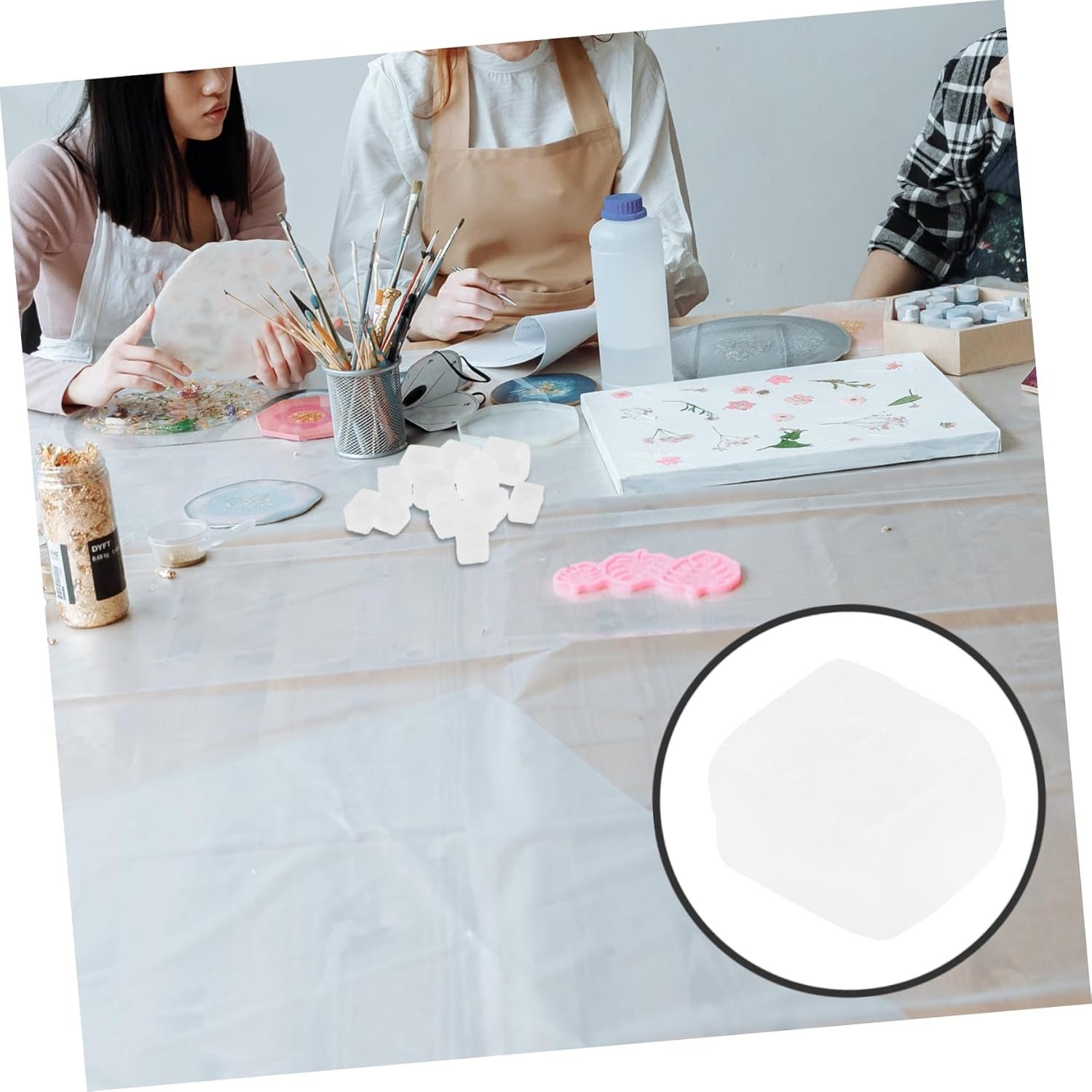 ULDIGI Organic Glycerin Soap Base for DIY Crafting 400G Soapmaking Material Refreshing Skin Exfoliating Soap Base image number 2