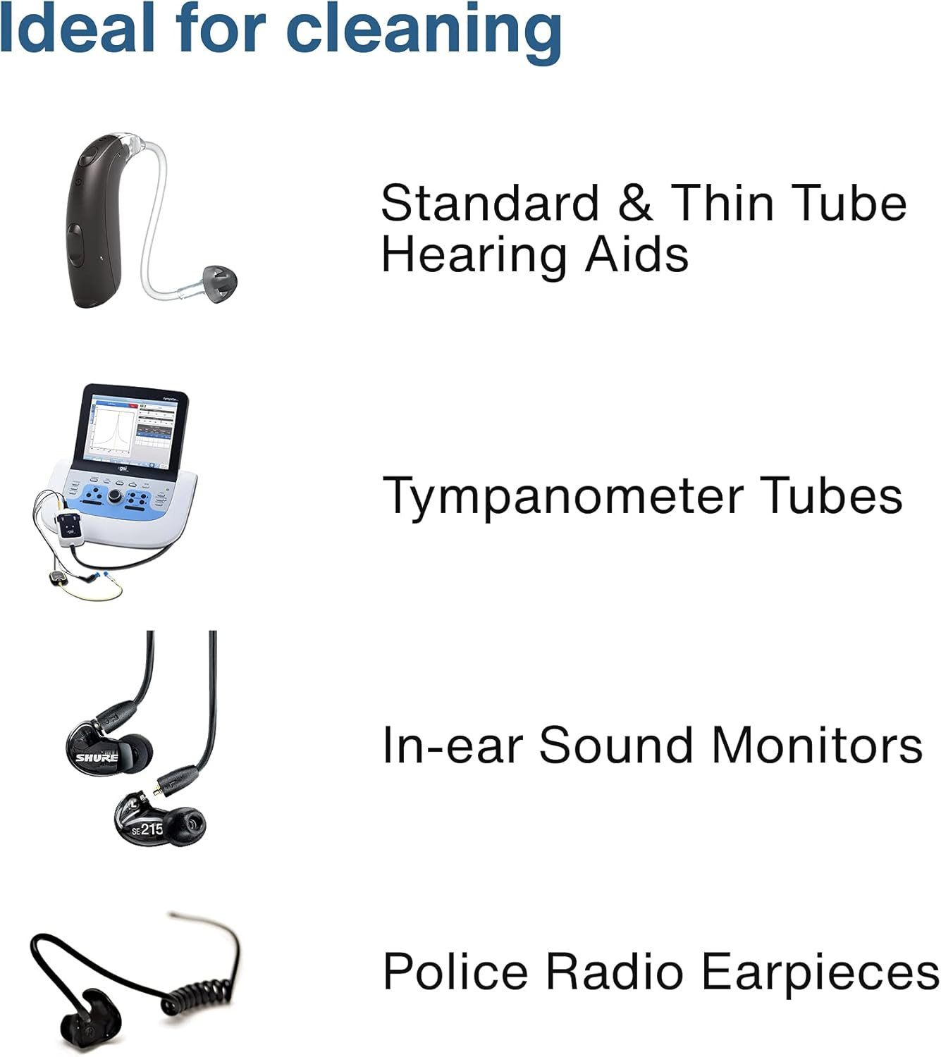 Nanoclean All-In-1 Hearing Aid Cleaning Kit - 1 Pack of 20 Ready-To-Use Strands - Gentle & Effective Hearing Aid Cleaning Brush Thread-Fine Instrument Cleaners, Earbud Cleaner, Hearing Aid Accessories