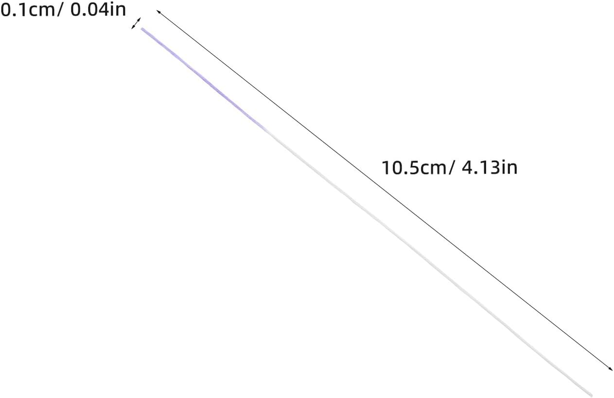 WESIEVYA 180Pcs Ear Hole Cleaning Cord Piercing Cleaner Floss Disposable Ear Aftercare Tool with 3 Tubes Green Purple Pink 60Pcs Each for Daily Cleaning And image number 6