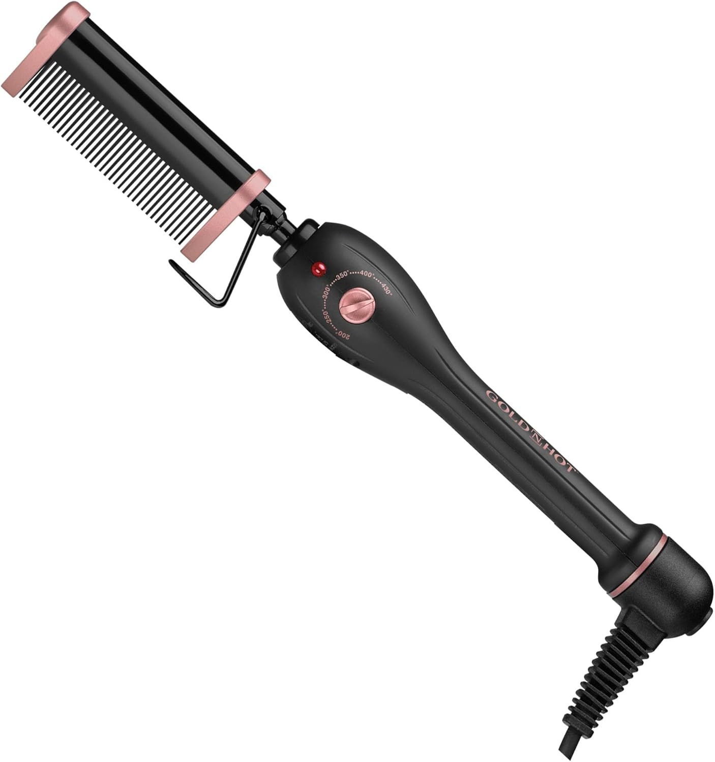GOLD N HOT Rose Gold Pressing and Styling Comb
