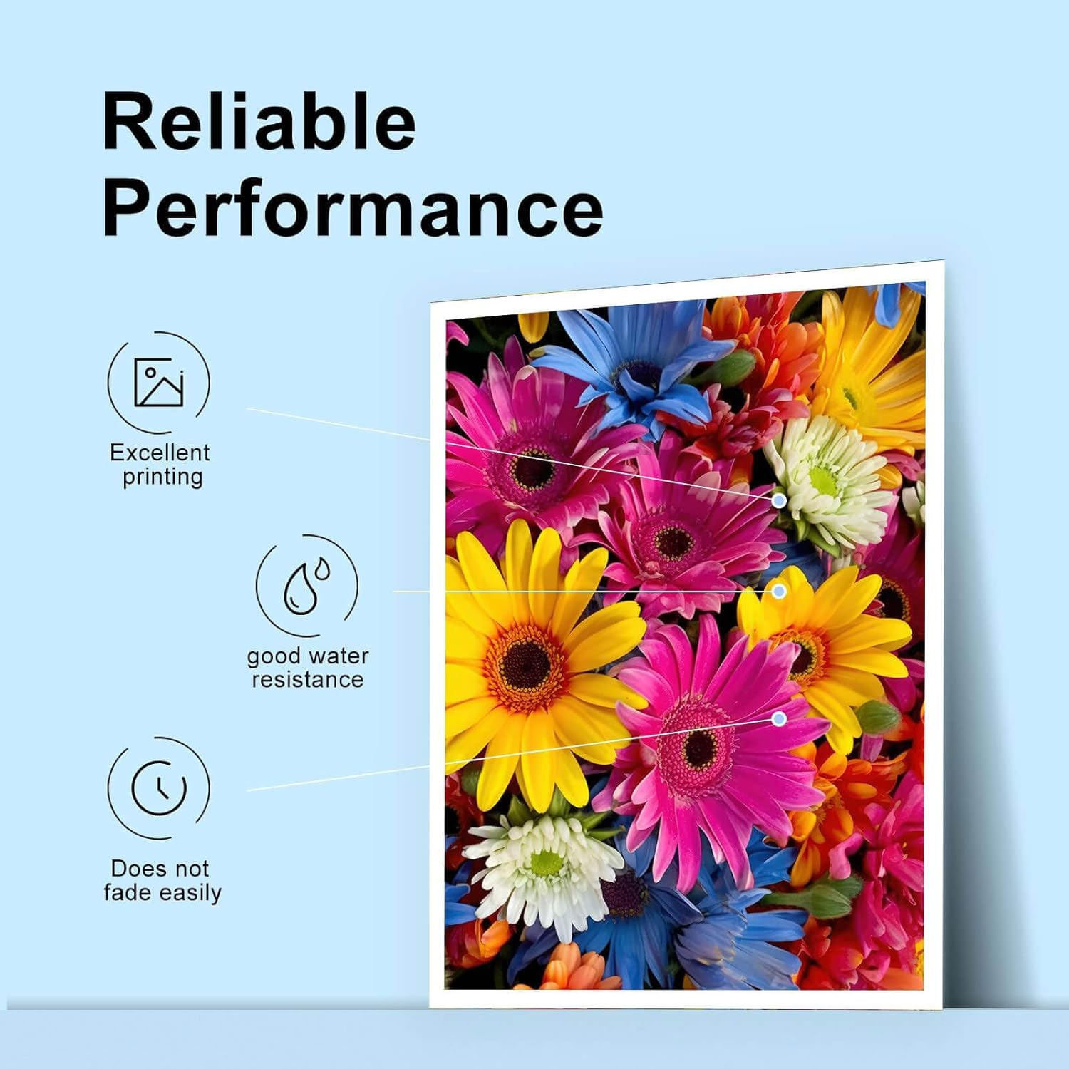 65XL Ink Cartridges Remanufactured Compatible with 65XL Black and Color Combo Pack for HP Deskjet 3755 3720 3721 3730 3732 3752 3758 2620 2621 2652 2655 5055 image number 3