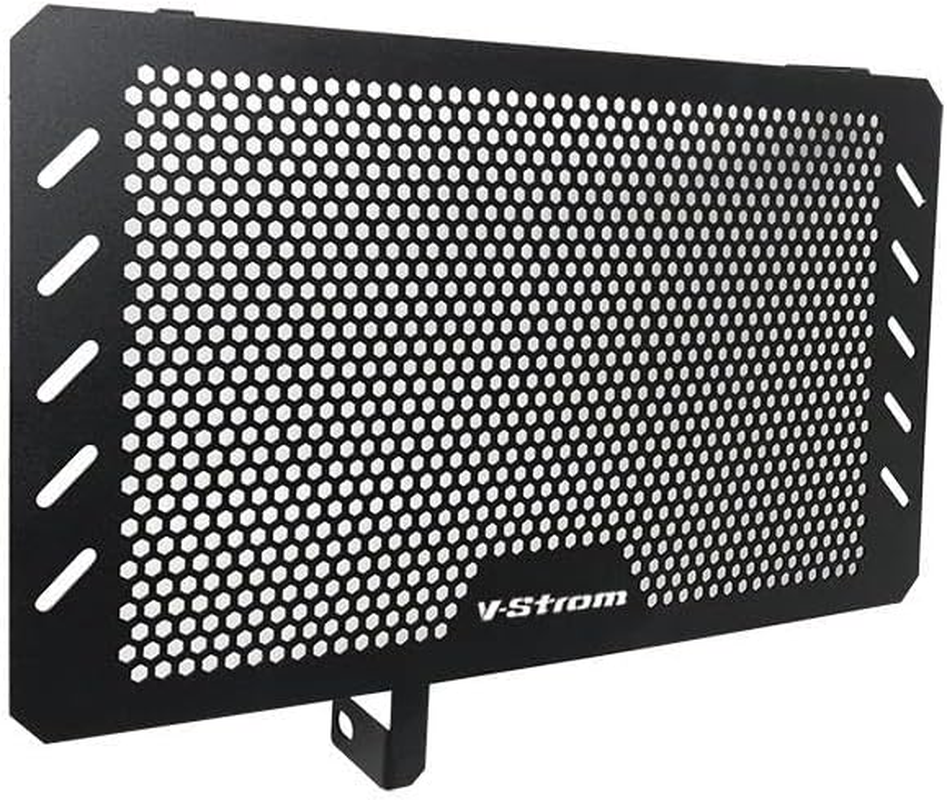VEAEKNCFCB for S&UZUKI for DL650 V-STROM DL 650 VSTROM 650 2013-2023 Radiator Protective Grill Cover Guards Cooler Grille Protecter Motorcycle Radiator Guard Engine(V-Strom LOGO) image number 5