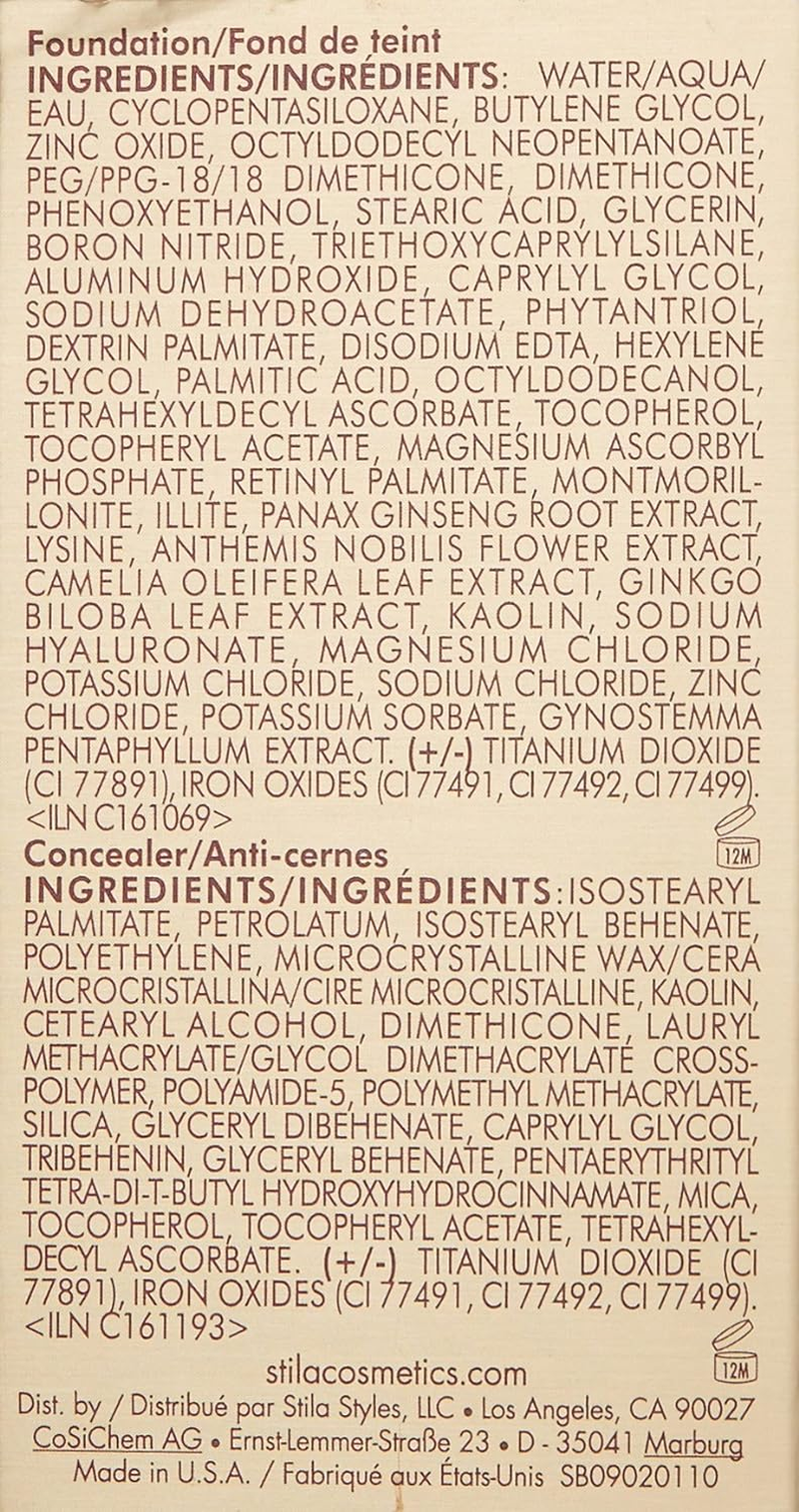 Stila Stay All Day Foundation & Concealer