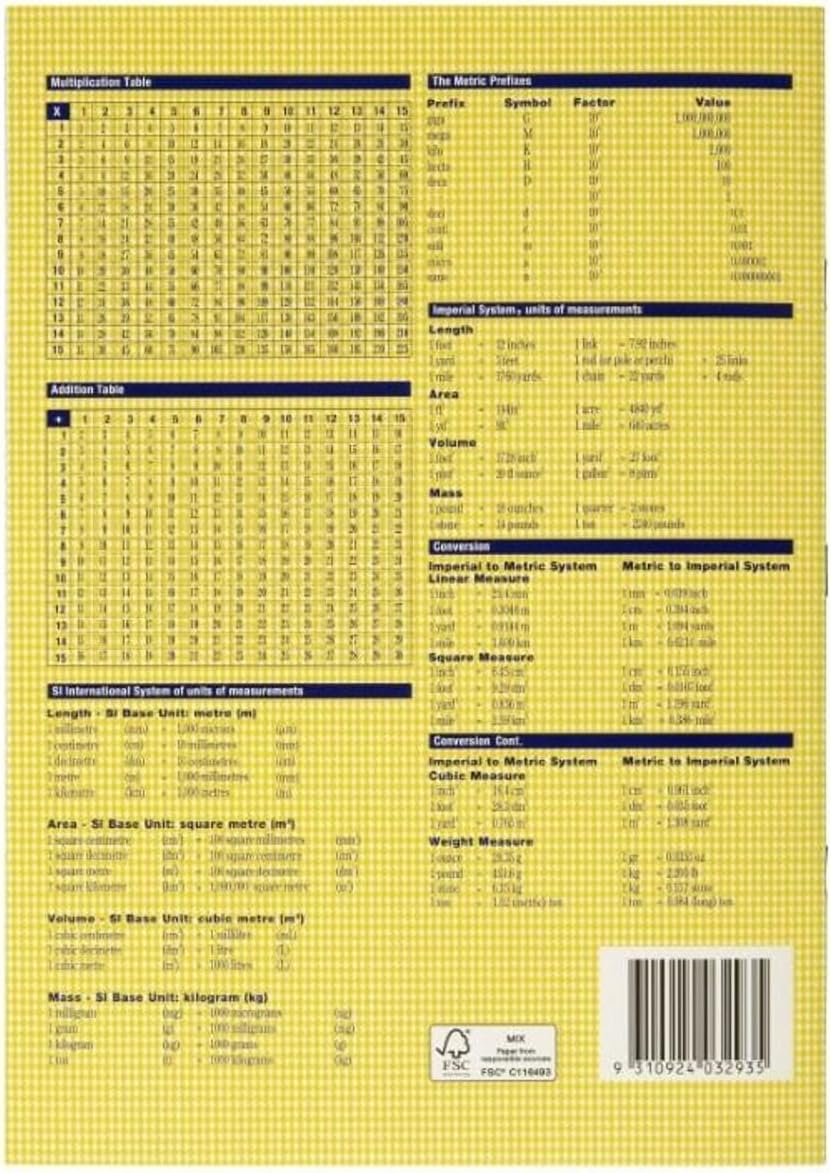 SPIRAX 204 A4 Exercise Book, 18 Mm image number 1