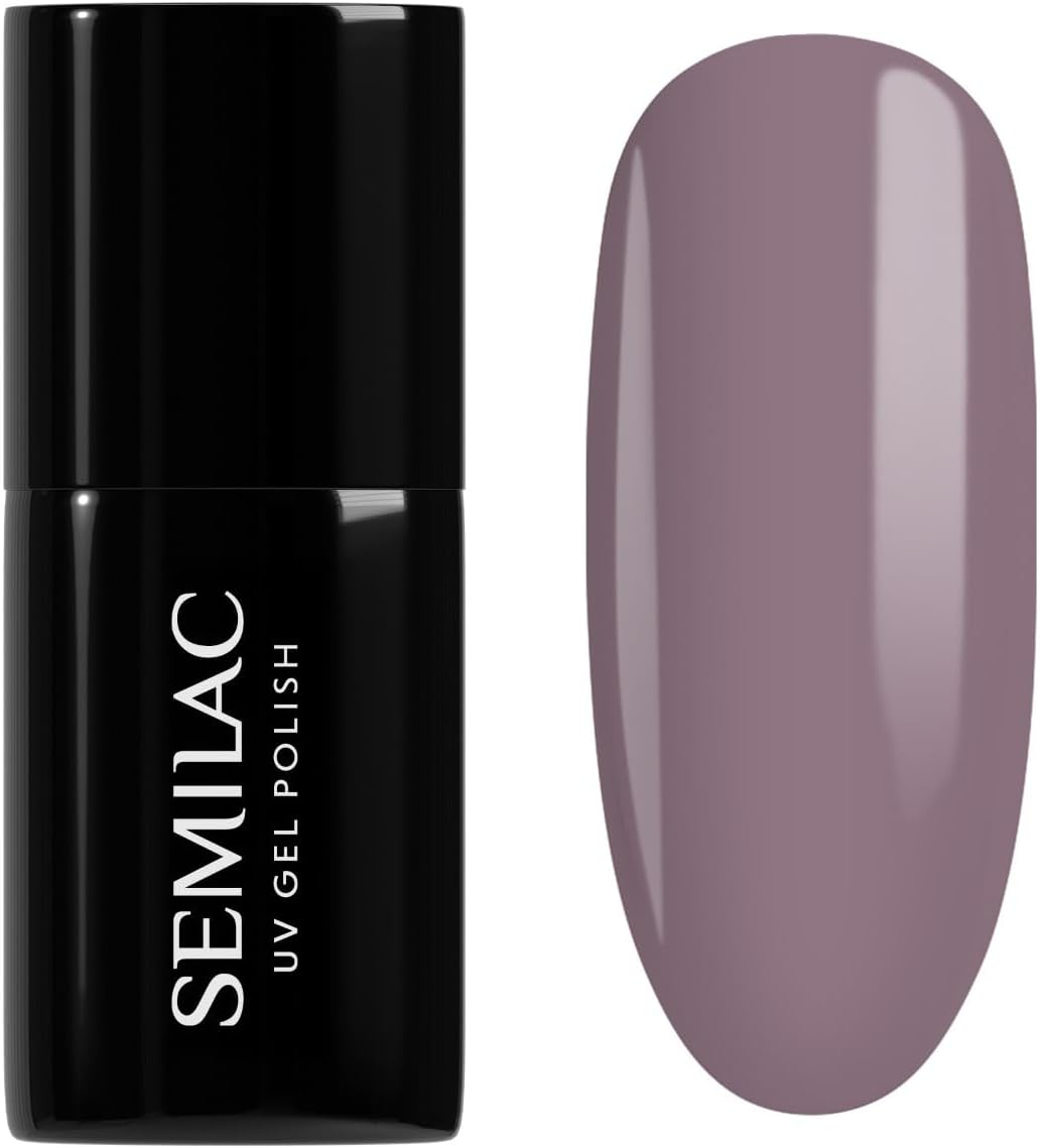 Semilac UV Nail Polish Hybrid 373 Burgundy 7 Ml Collection Endless Summer image number 2