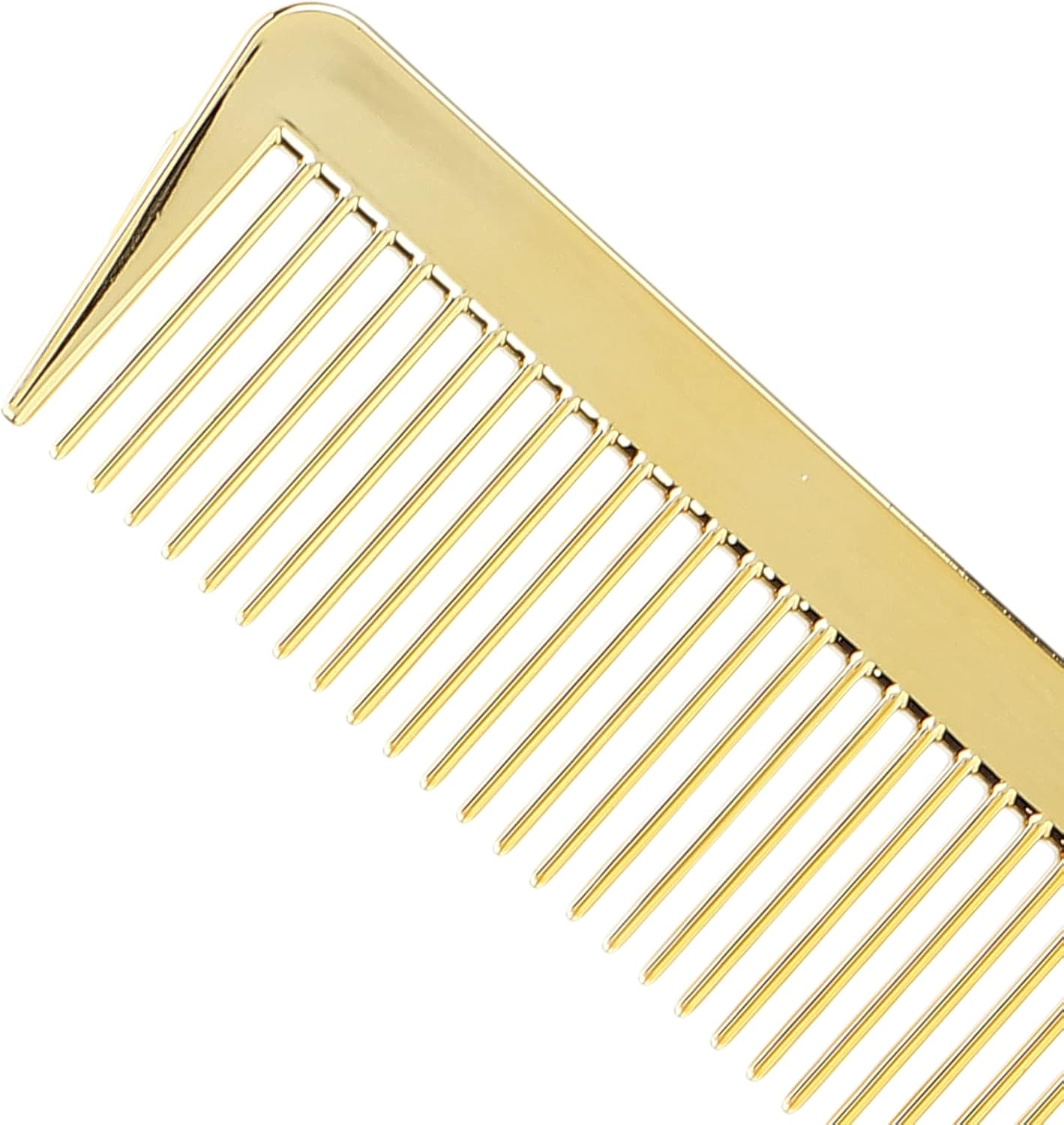 Sonew Hair Styling Combs Set, Barber Shop Hairdresser Set, Wide Tooth Hair Cutting Comb for All Hair Types (Gold) image number 5
