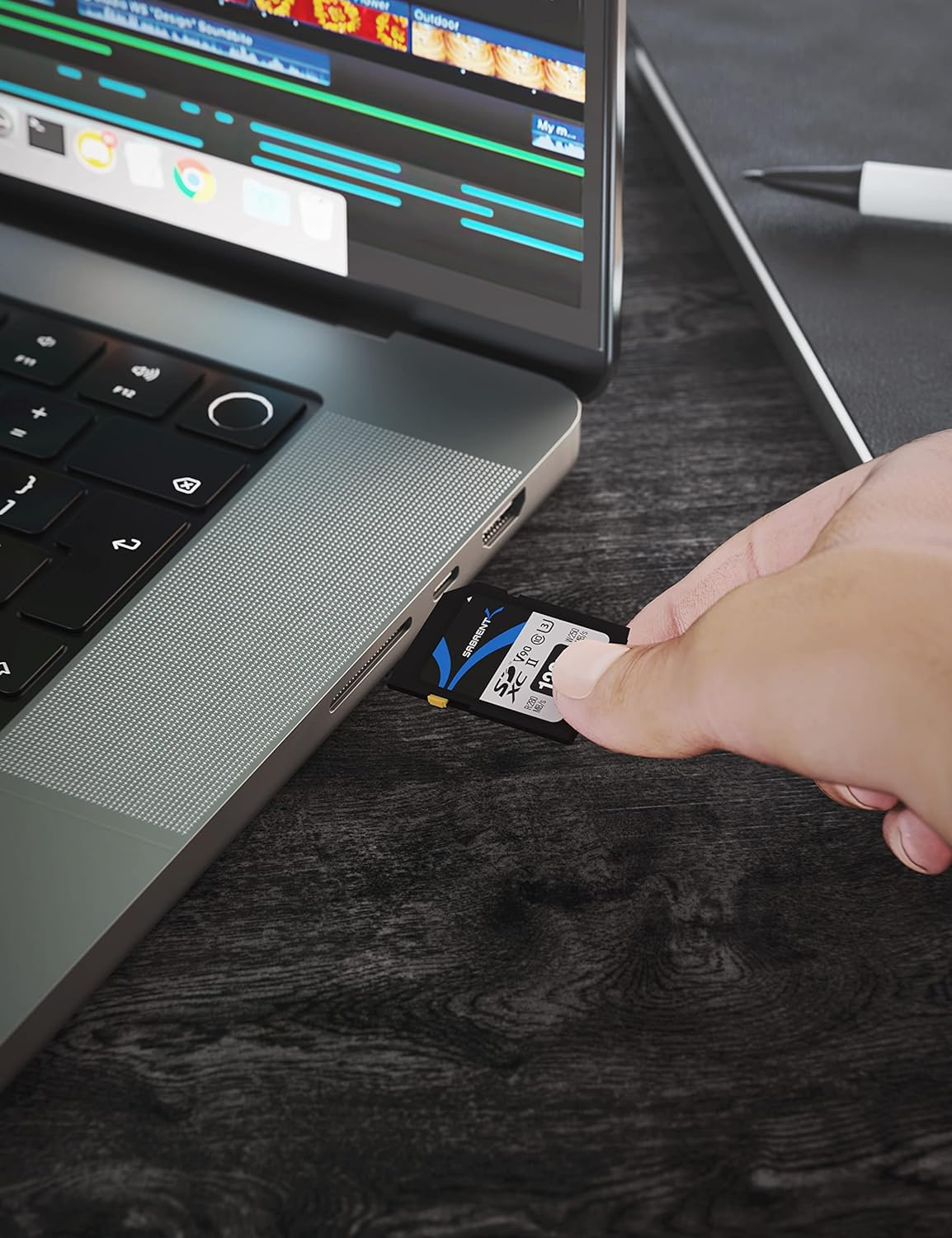 SABRENT Rocket V90 128GB SD UHS-II Memory Card R280Mb/S W250Mb/S (SD-TL90-128GB) image number 6