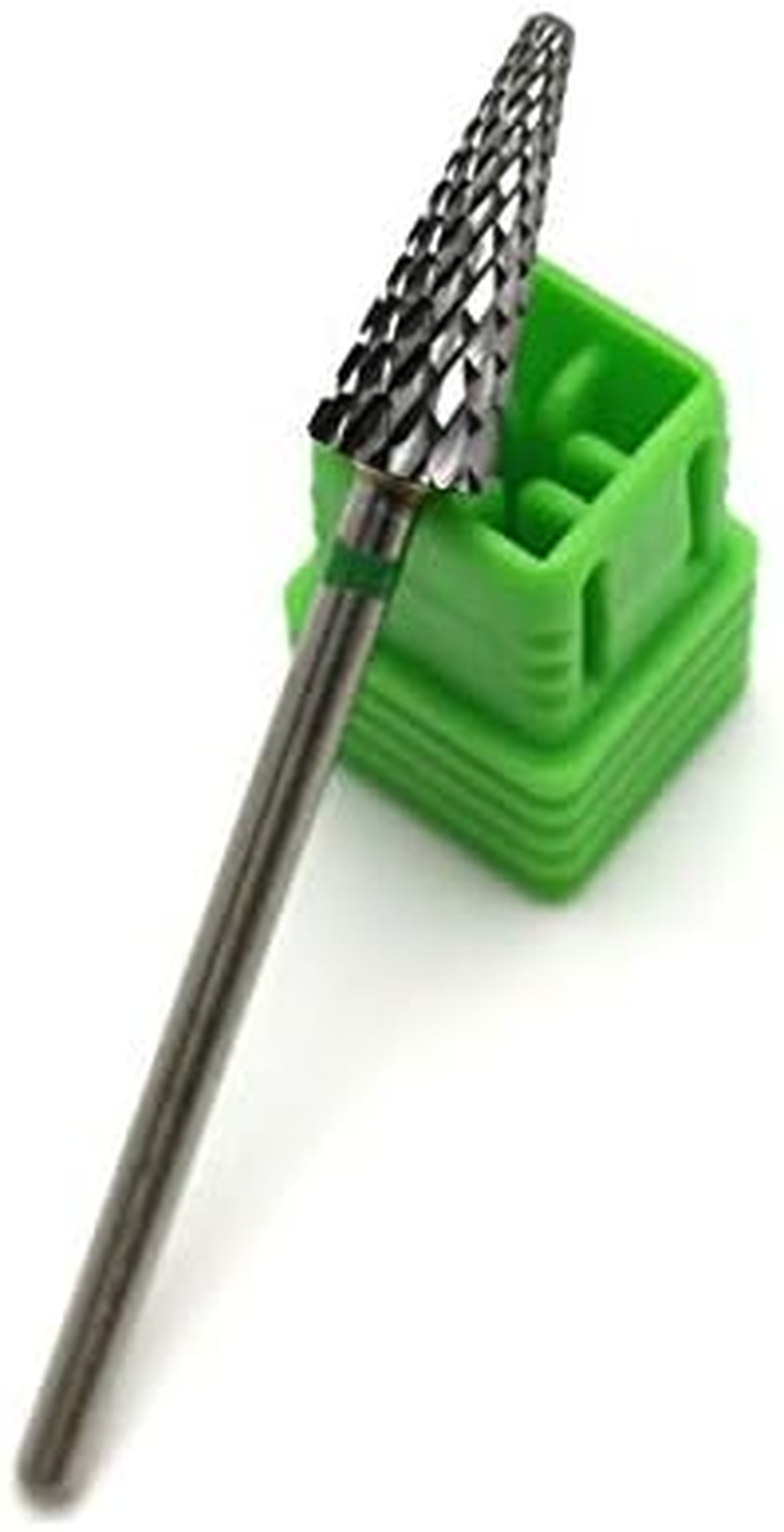 Natury Nails Tungsten Carbide Router Bit for Nail Turner, Manicure, Pedicure, Nail Polish, Acrylic Nails and Gel Nails, Rotary Drill (Coarse Grit) image number 1