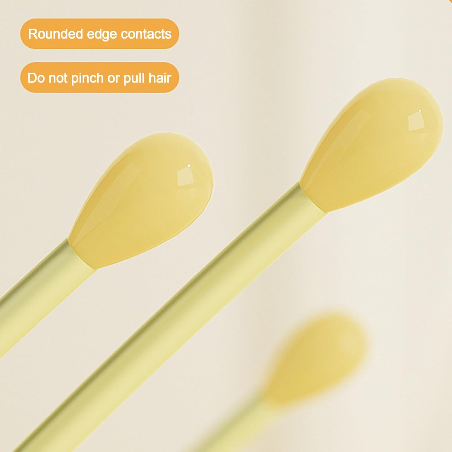 Rronnoy Head Massager - Scalp Massager Tool - 16 Fingers Nodes Relaxing Home Spa Equipment for Stress Reduction Travel Bathroom Post-Shampoo Pet Grooming