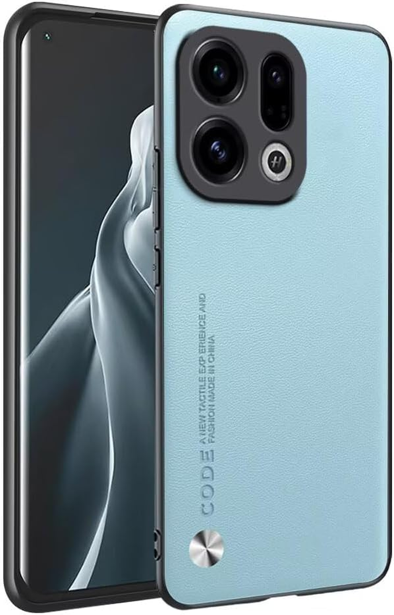 HONLEN Case for Oppo Find X9 (6.59 Inches) Business Phone Case Leather with Back White