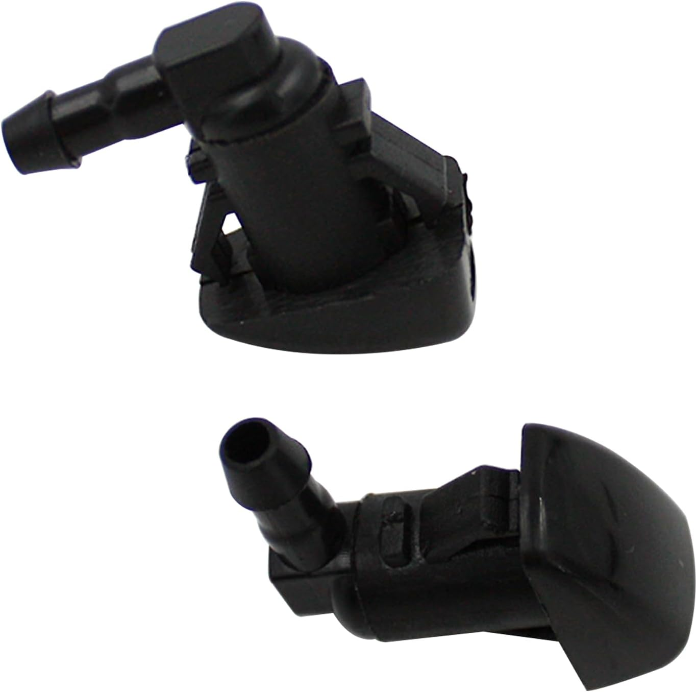 Acbbmns Car Front Windshield Washer Nozzles Spray Wiper Jet with 2M Hose and Hose Connectors Compatible for Jeep Grand Cherokee image number 1