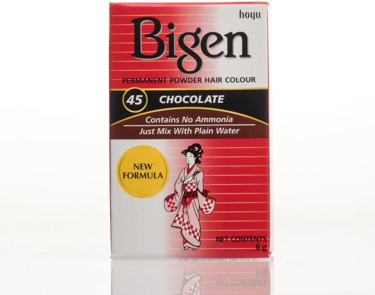 Bigen Permanent Powder Hair Color 57 Dark Brown 1 Ea (Pack of 4) image number 7