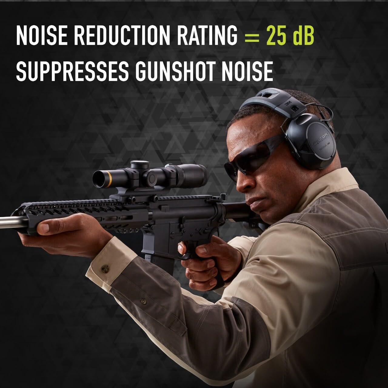 Peltor Sport Tactical 500 Electronic Hearing Protector, Bluetooth Wireless Ear Protection, NRR 26 Db, Ideal for Shooting and Hunting image number 5