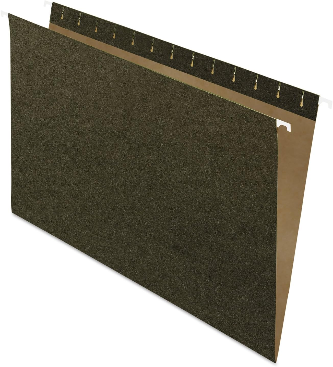 Pendaflex Essentials Hanging Folders, Letter Size, 1/3 Cut Tabs, Standard Green, 25 per Box (81601) image number 5