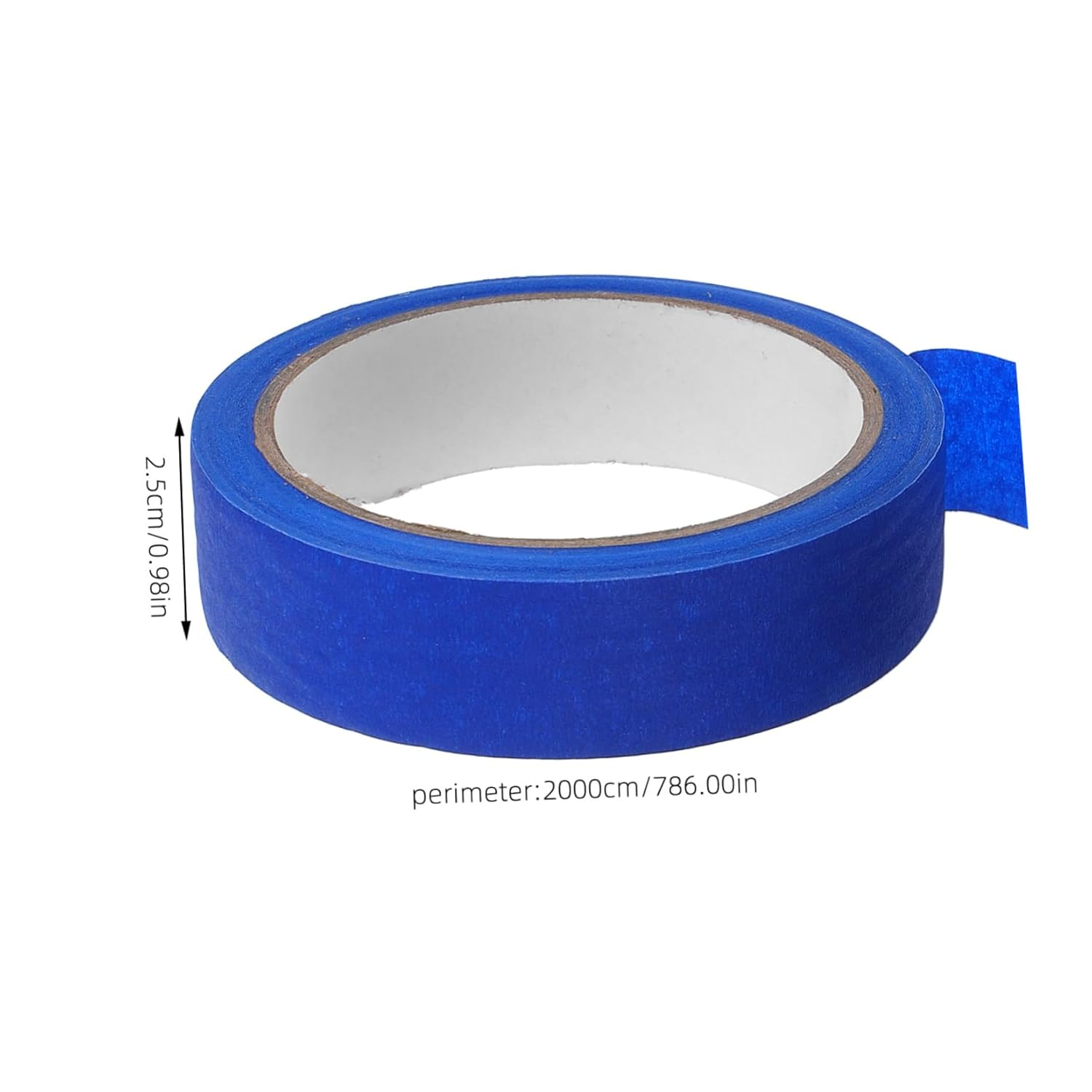 6Rolls Wide Painters Tape Yards Masking Tape Adhesive for Wall Painting Art Projects Watercolor image number 5