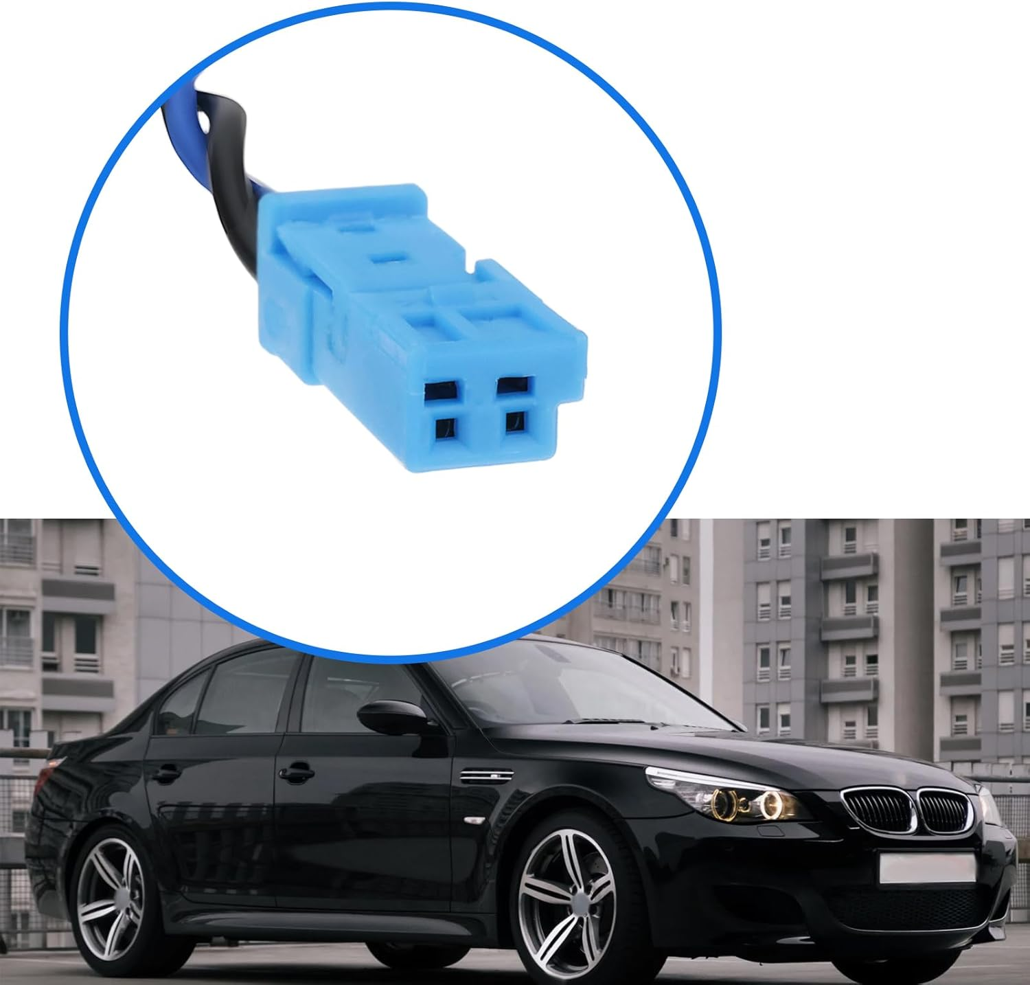 2PCS Car Dashboard Speaker Tweeter Cable Compatible with BMW F32 F30 F10 F20 E85 E90 E91 image number 5