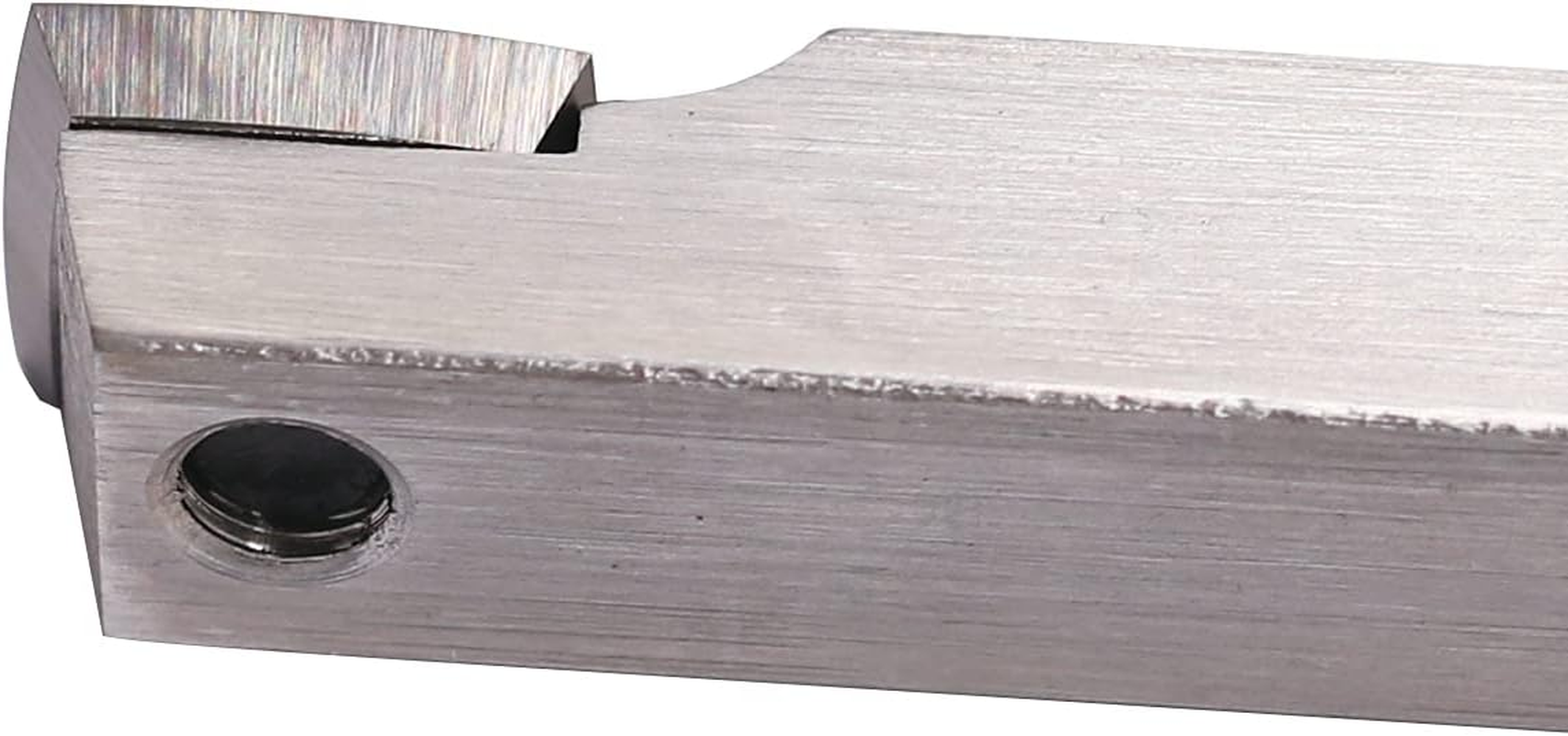 10 Inches Wood Turning Tools Carbide Tipped Lathe Chisel Rougher Tool Bar with 15Mm Square Radius Carbide Insert for Wood Hobbyist or DIY or Carpenter,Handle Not Include image number 2